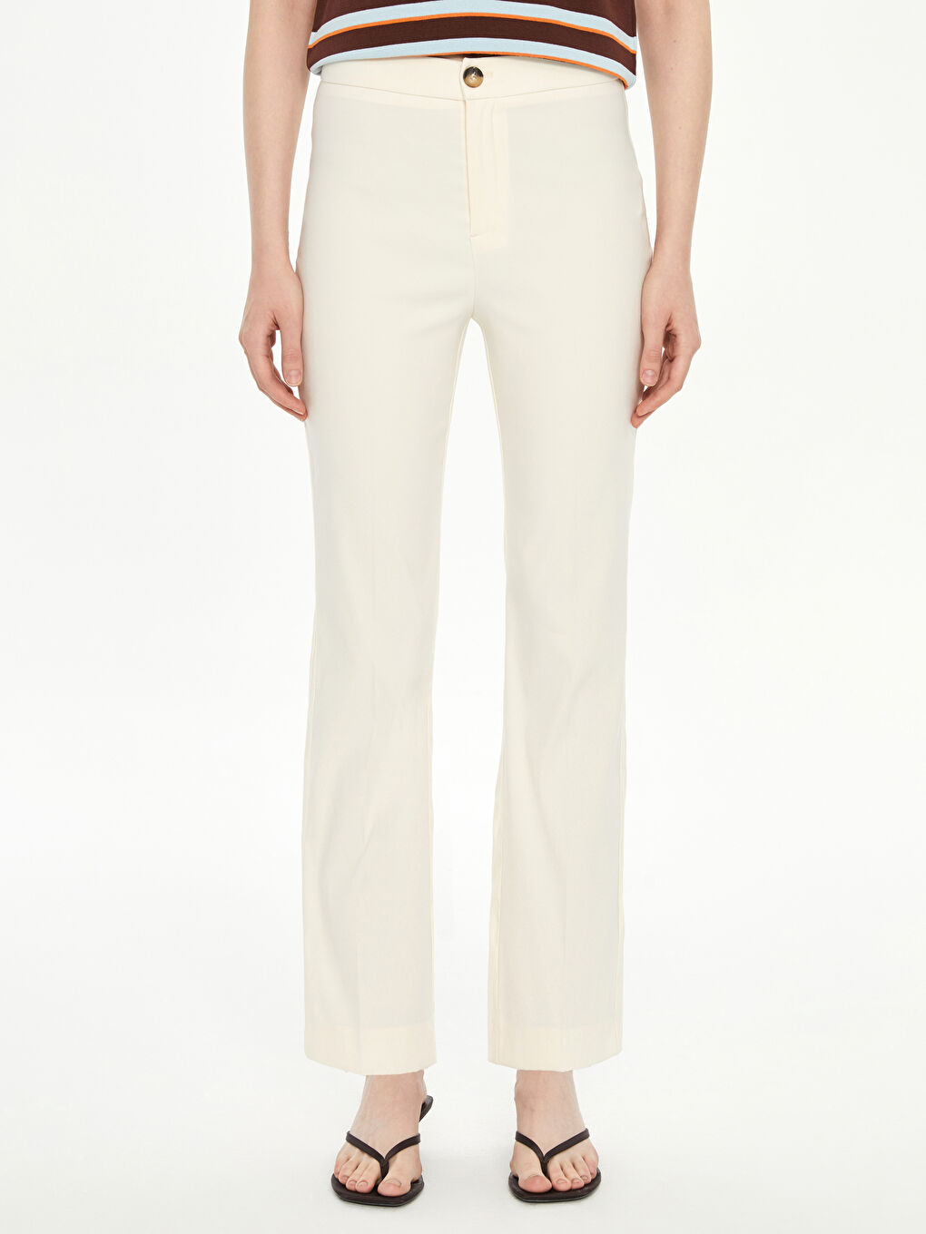 LCW Vision Uske Bakljaste Ženske Pantalone -S5P569Z8-Z6G