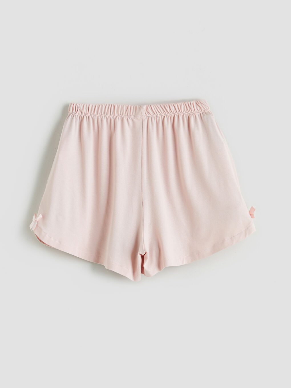 Crew Neck Girls' Shortie Pyjama Set -S5P575Z4-G2J