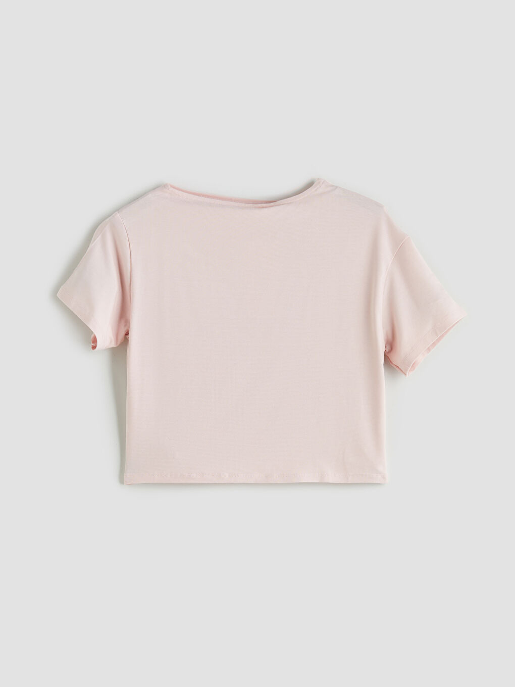 Crew Neck Girls' Shortie Pyjama Set -S5P575Z4-G2J