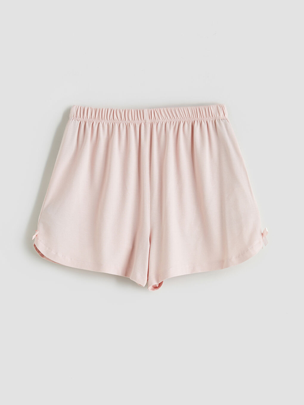 Crew Neck Girls' Shortie Pyjama Set -S5P575Z4-G2J