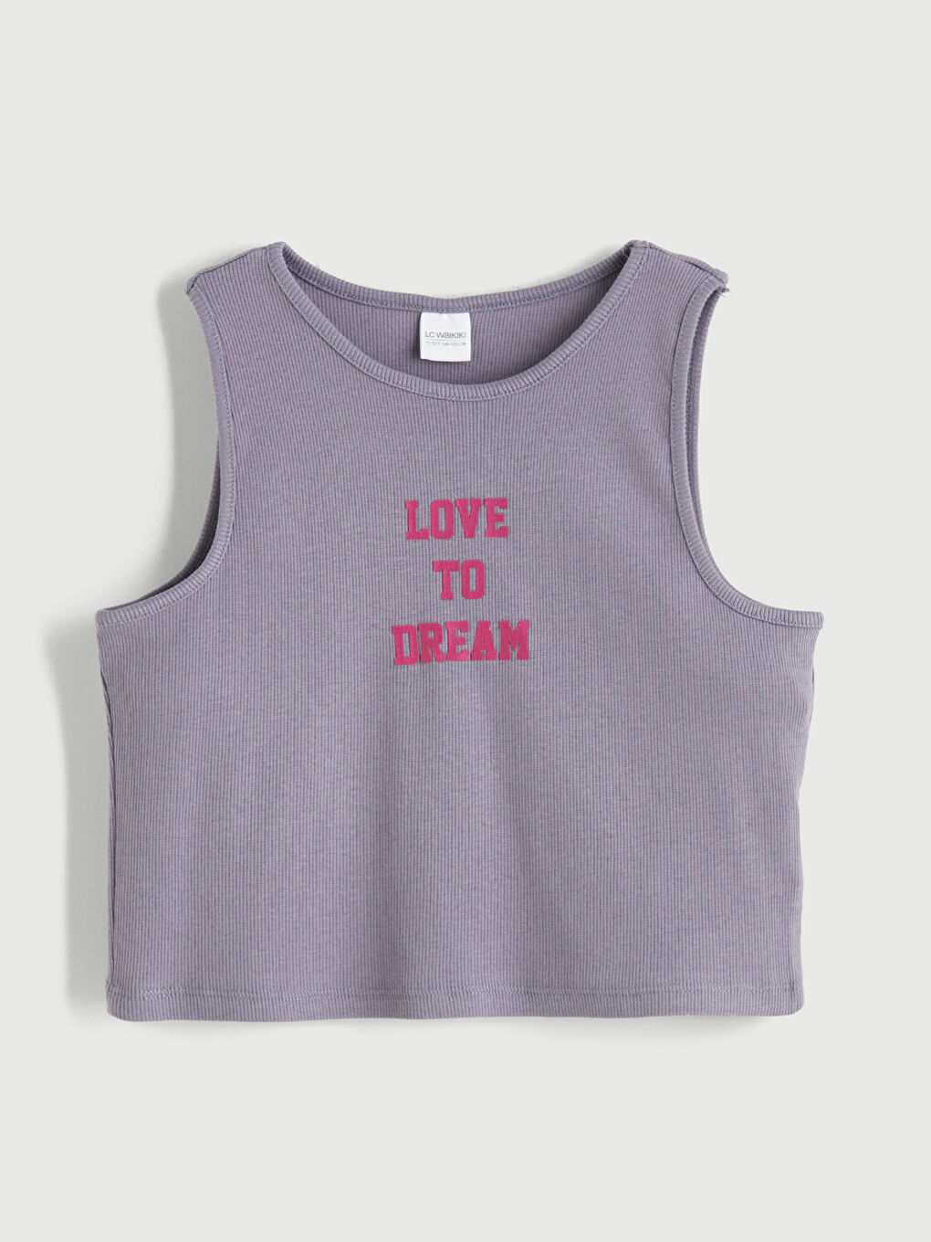 Lila Bisiklet Yaka Kız Çocuk Şortlu Pijama Takımı-4