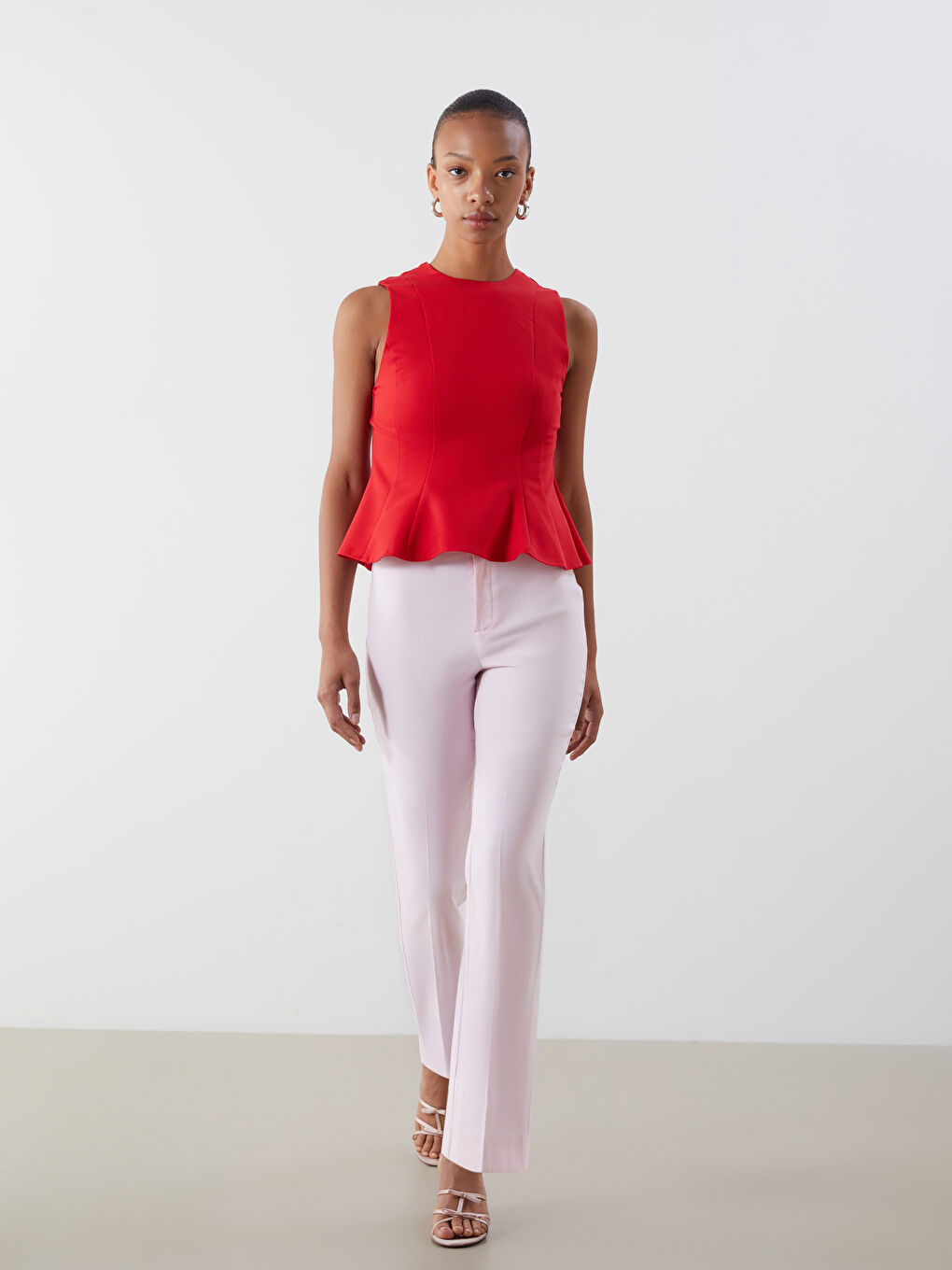 LCW Vision Uske Bakljaste Ženske Pantalone -S5P587Z8-YQ2