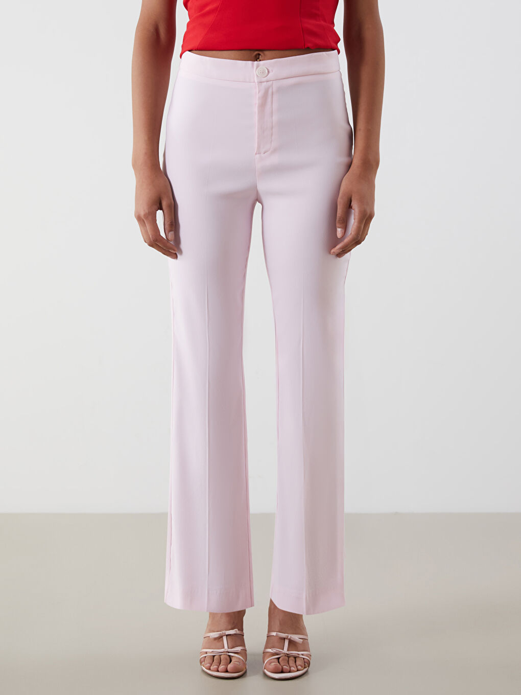 LCW Vision Uske Bakljaste Ženske Pantalone -S5P587Z8-YQ2
