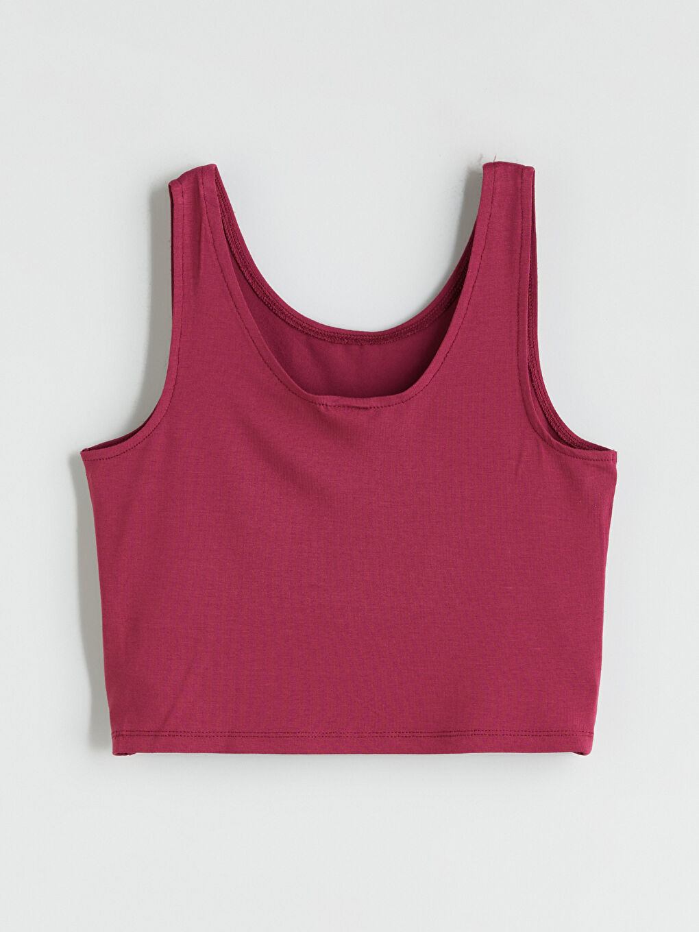 Bordo U Yaka Ayı Teddy Baskılı Kız Çocuk Şortlu Pijama Takımı-5