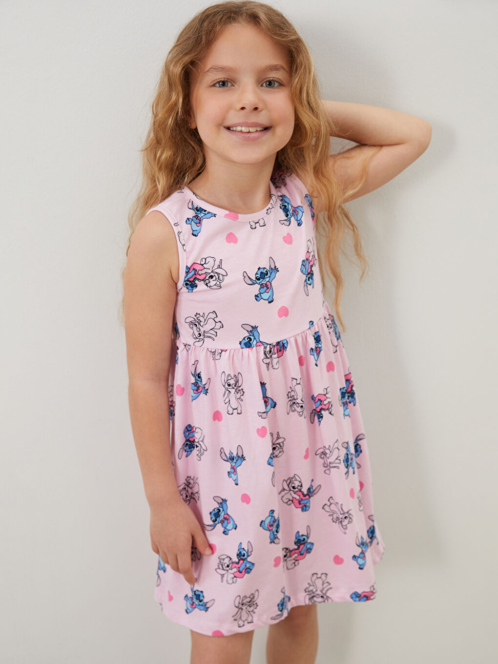 Girl PINK Dress -S5P596Z1-LT4