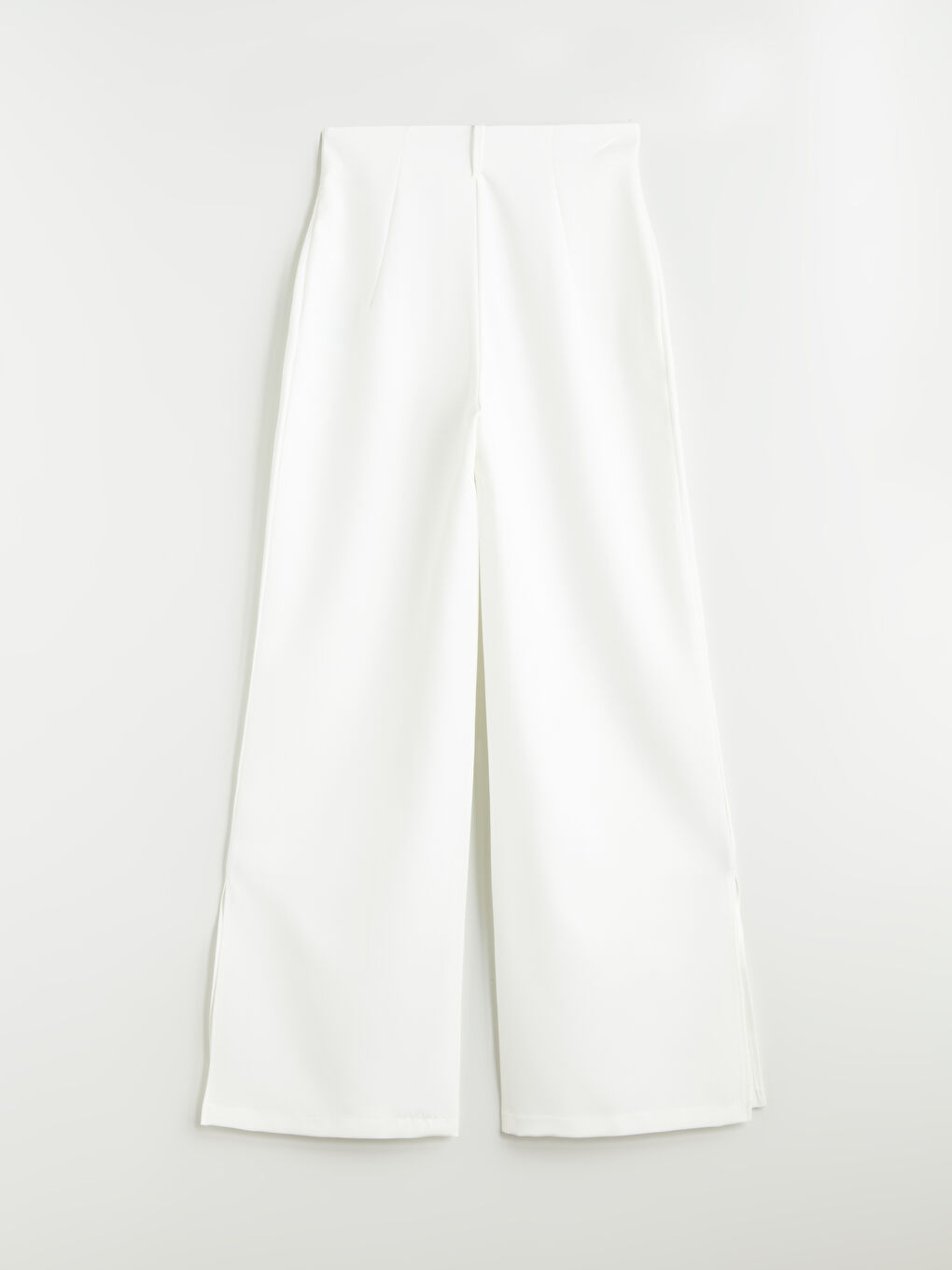 Loose Fit Wide Leg Women's Pleated Trousers-5