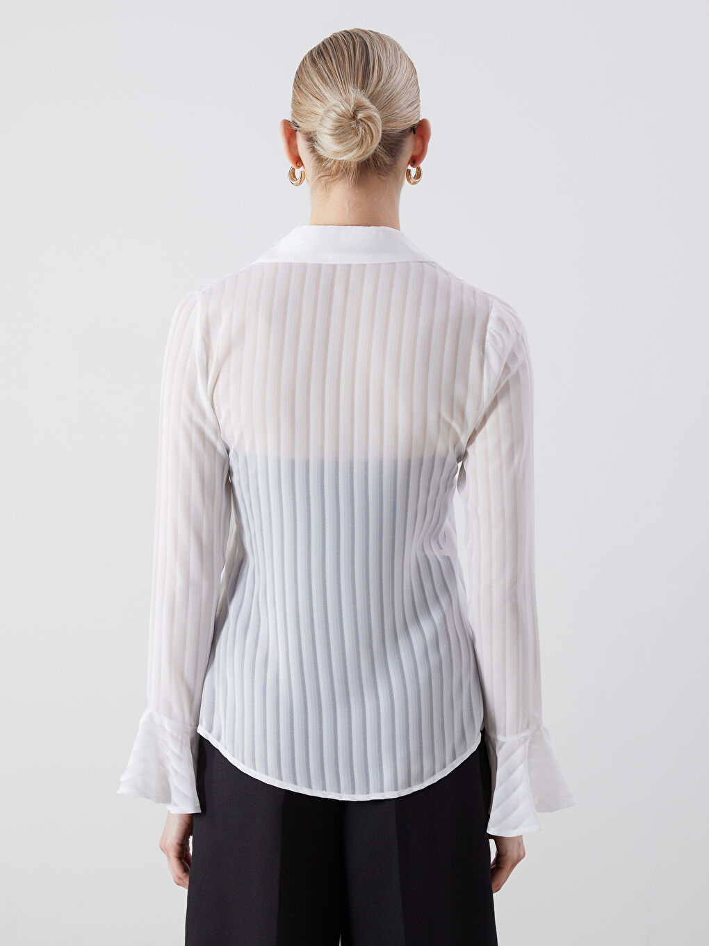 Chemise Texturée pour Femmes-3