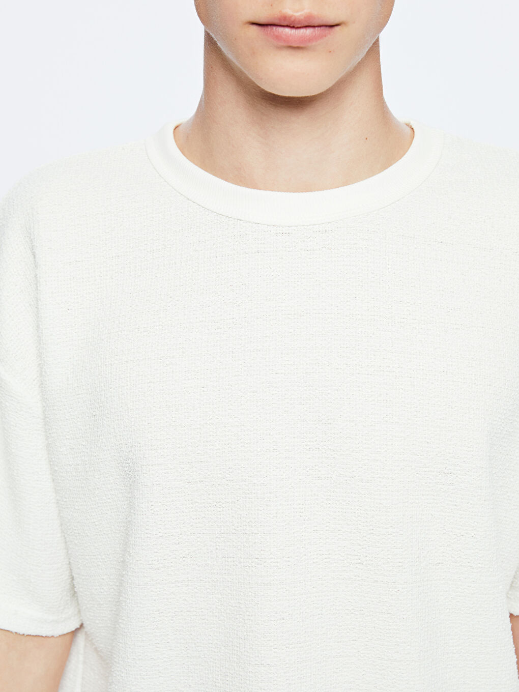 LCW Teen Crew Neck Basic Young Men's T-Shirt -S5P734Z4-Q6K