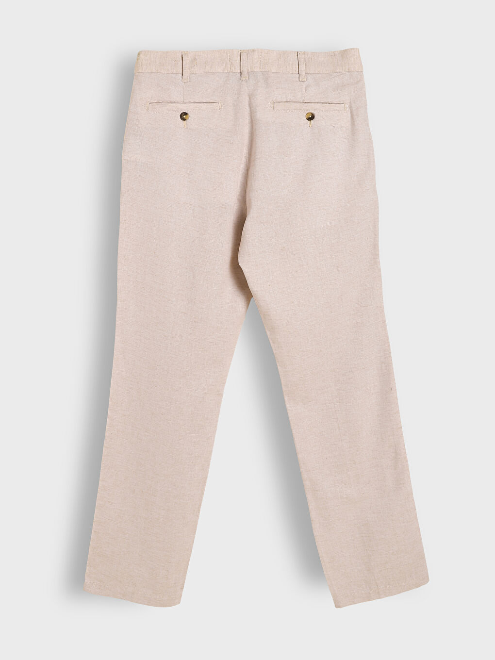 Standard Fit Twill Men's Trousers-1