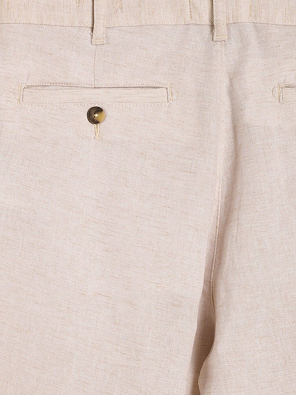 Standard Fit Twill Men's Trousers-3