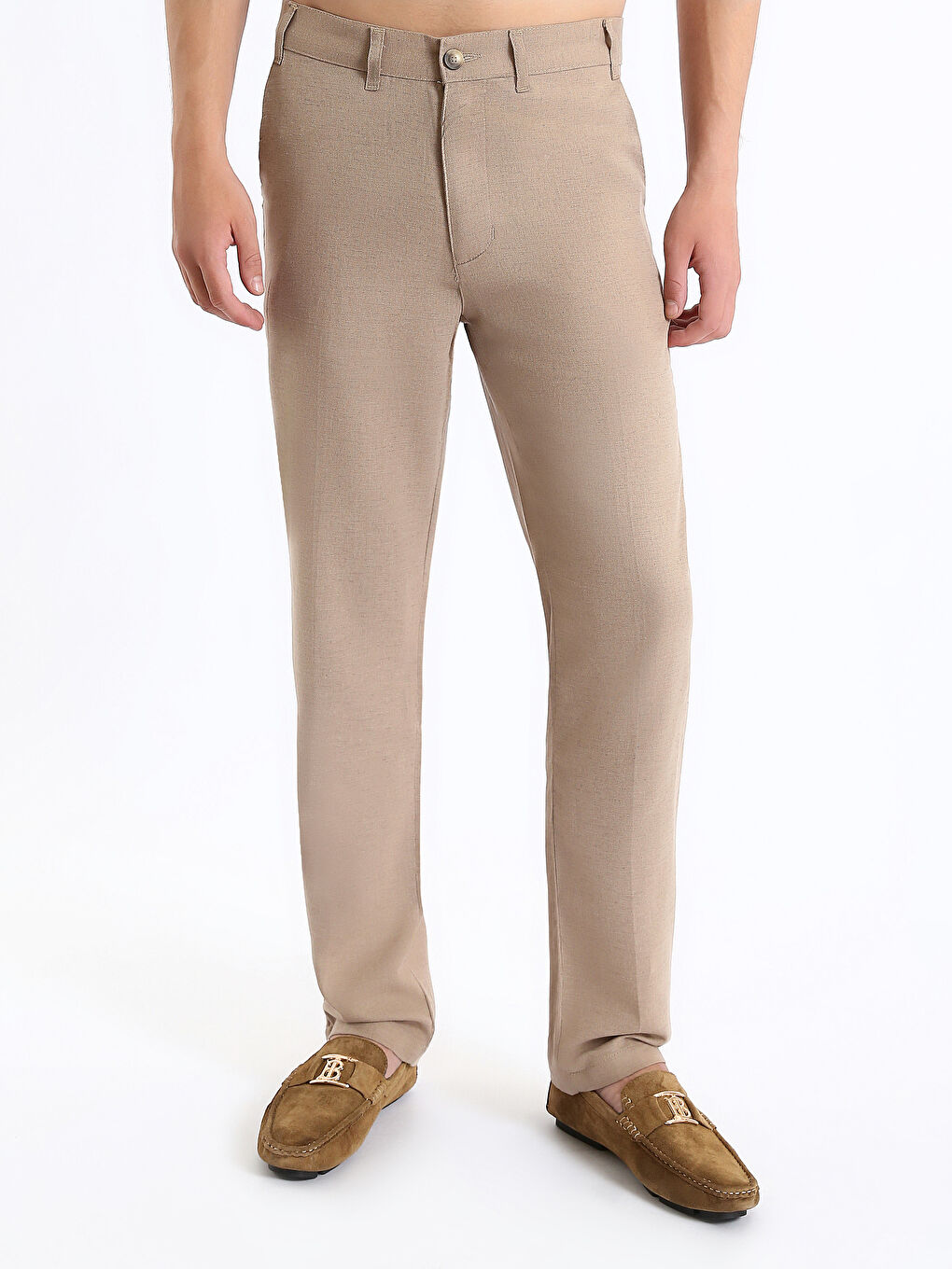 Pantalon Homme Coupe Standard en Sergé-1