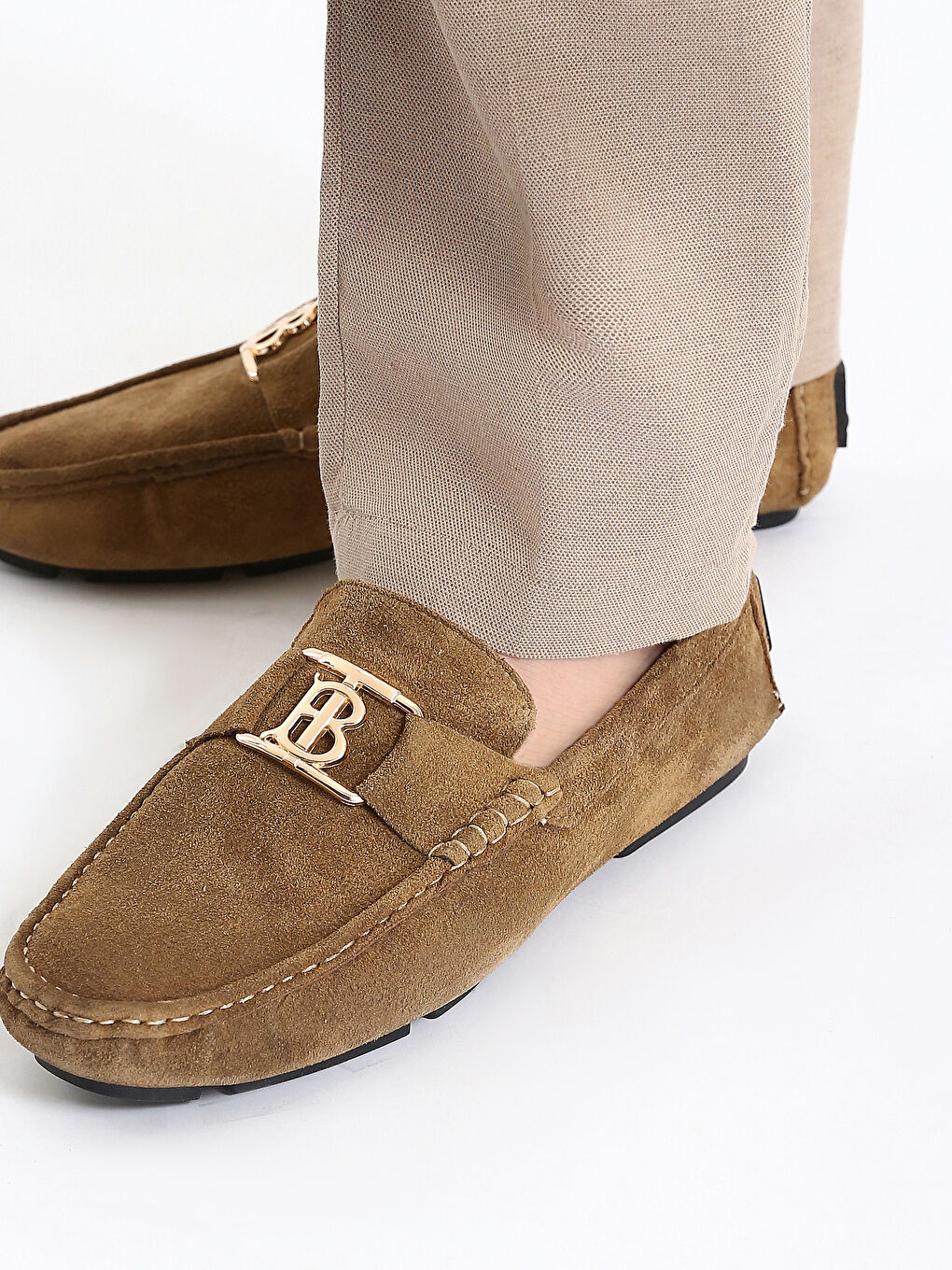 Pantalon Homme Coupe Standard en Sergé-2