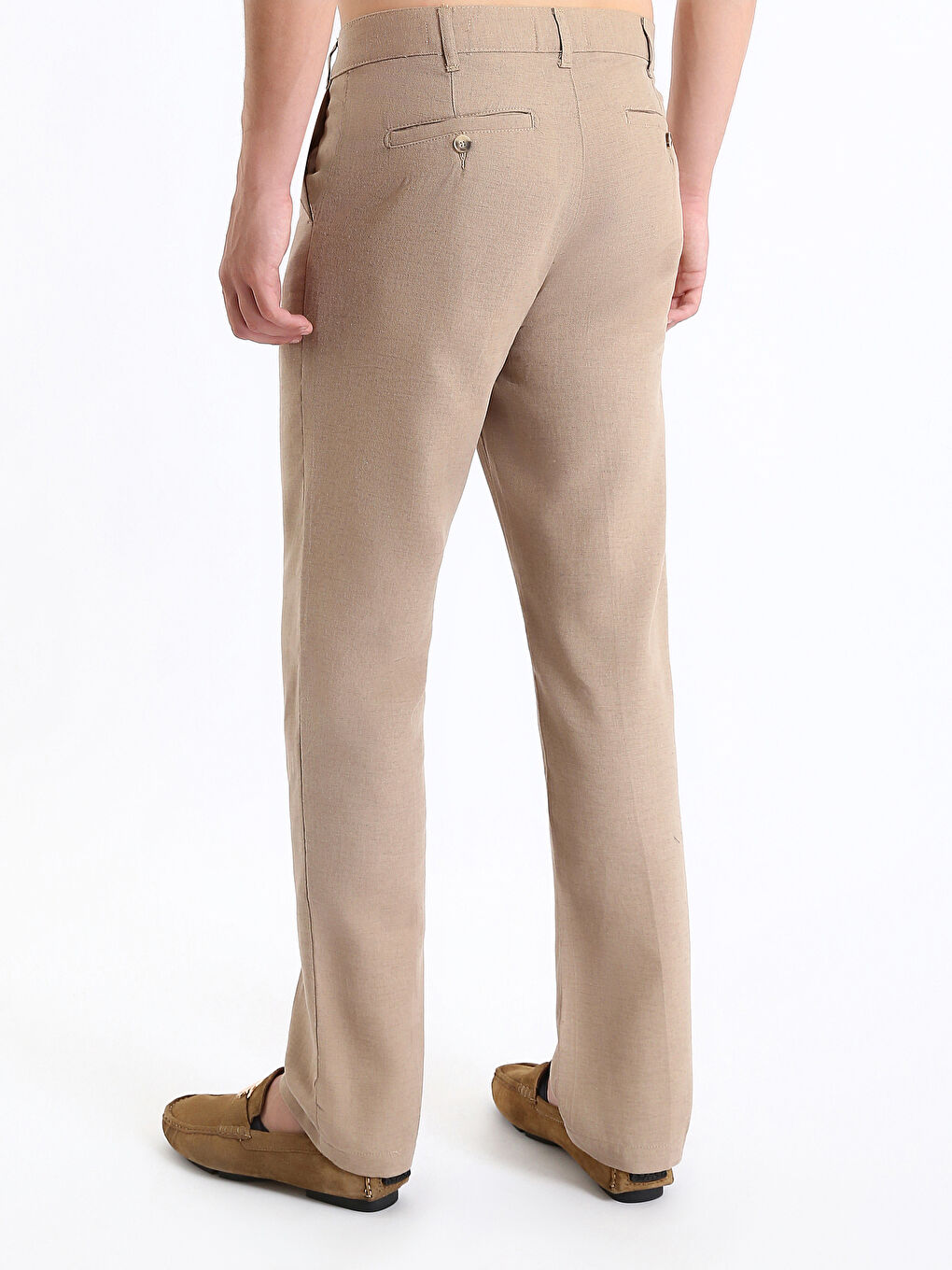 Pantalon Homme Coupe Standard en Sergé-4