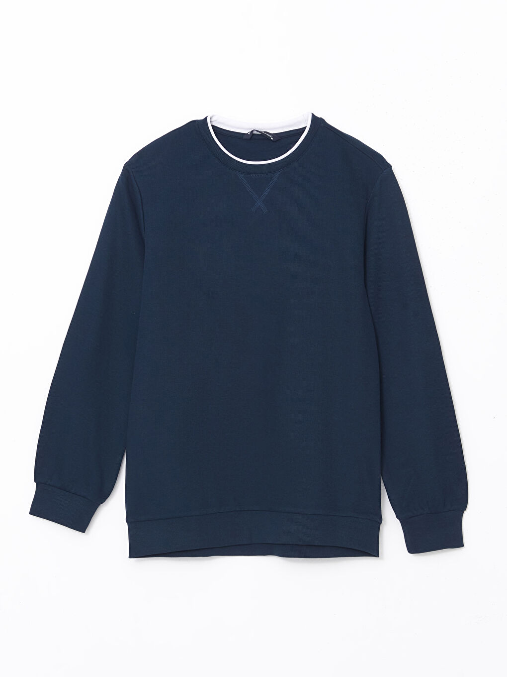 Мужской свитшот с круглым вырезом-9