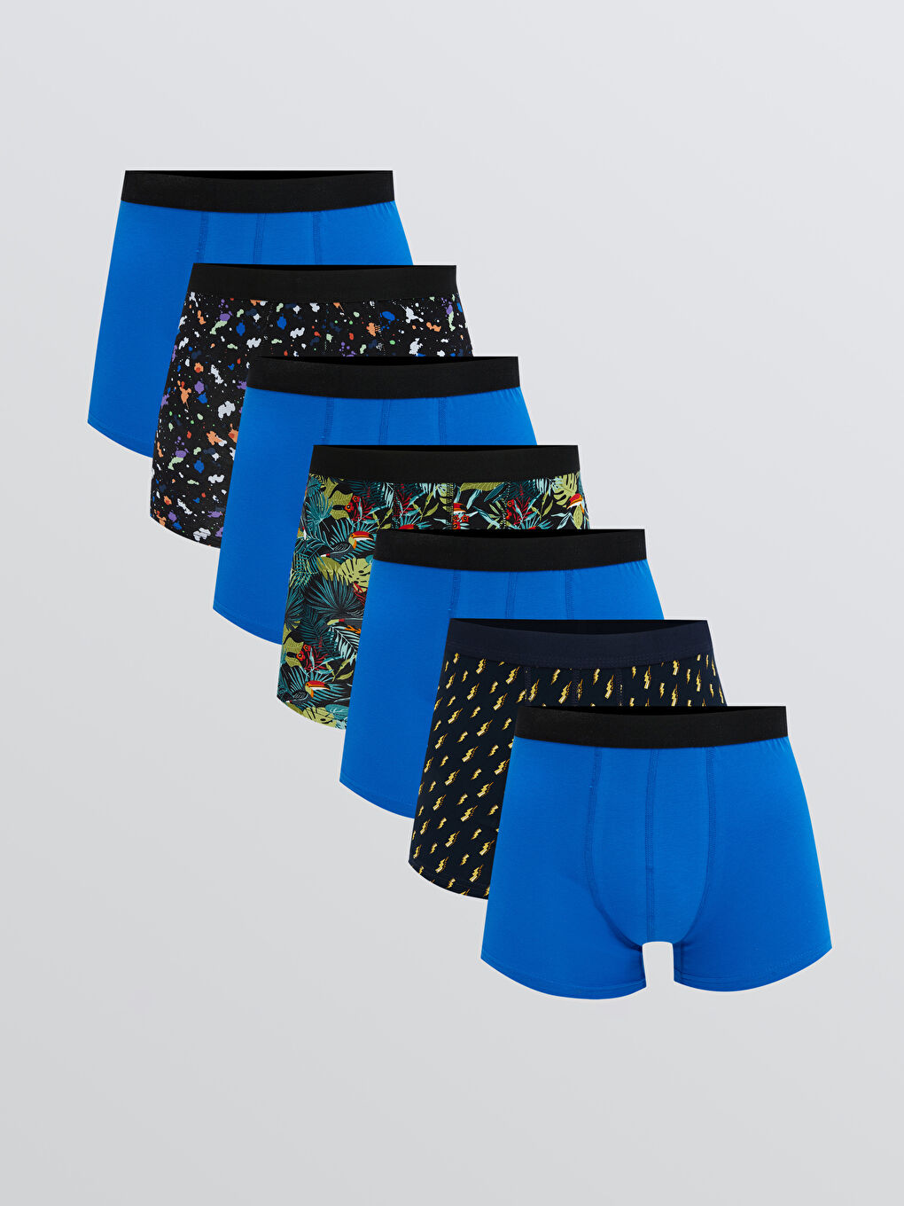 Standard Fit Cotton Flexible Men's Boxer 7-Pack -S5P752Z8-LQJ