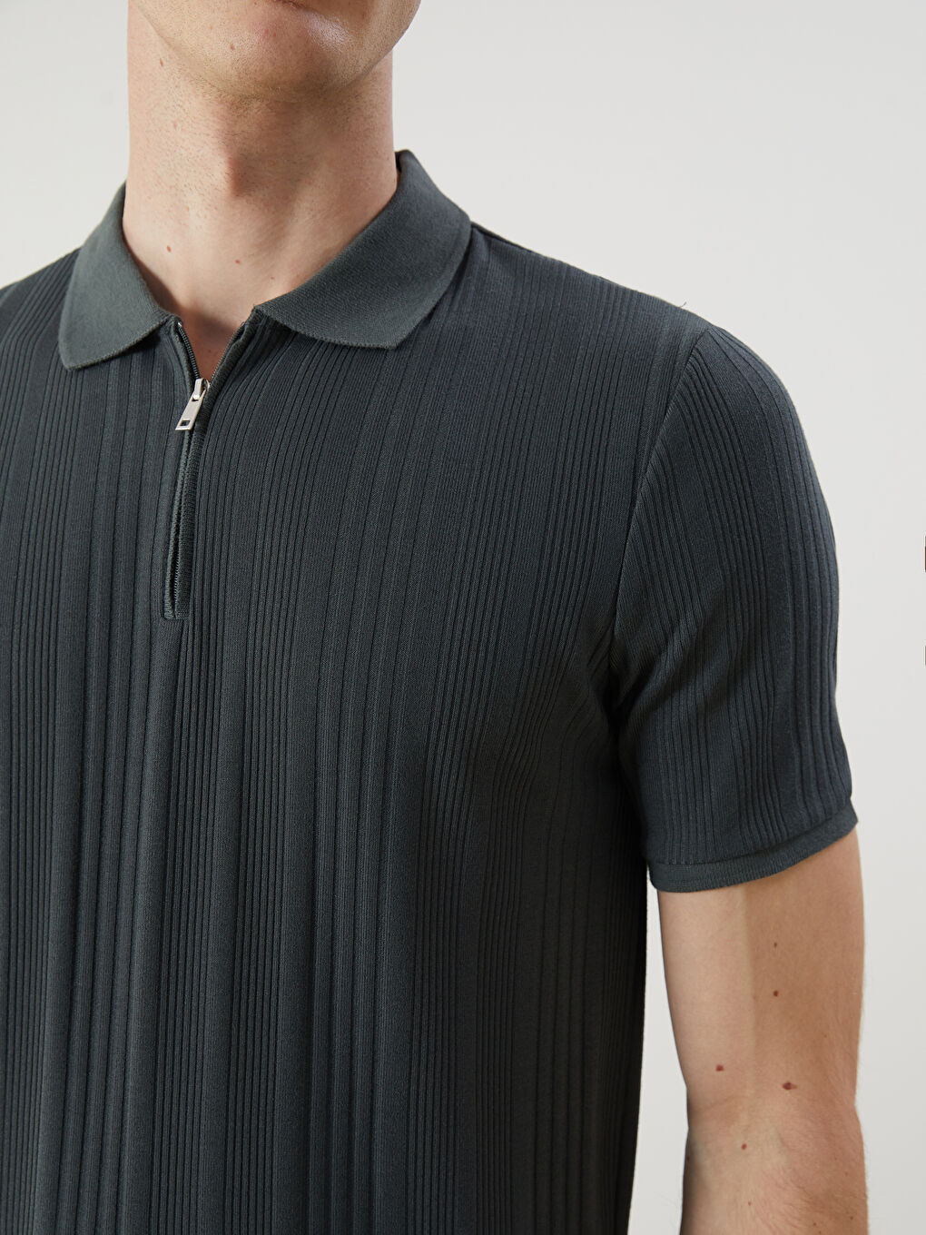 LCW Vision Polo Neck Jersey Men's T-Shirt -S5P756Z8-L1R
