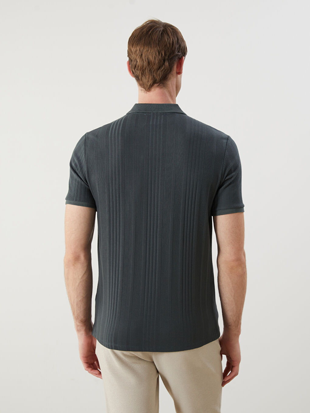 LCW Vision Polo Neck Jersey Men's T-Shirt -S5P756Z8-L1R
