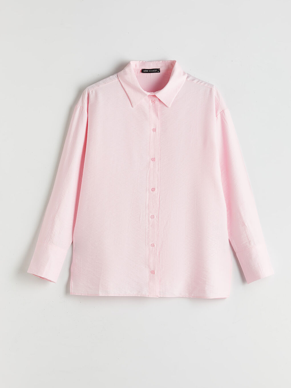 LCW Modest Loose Fit Women's Shirt Tunic -S5P765Z8-CUE