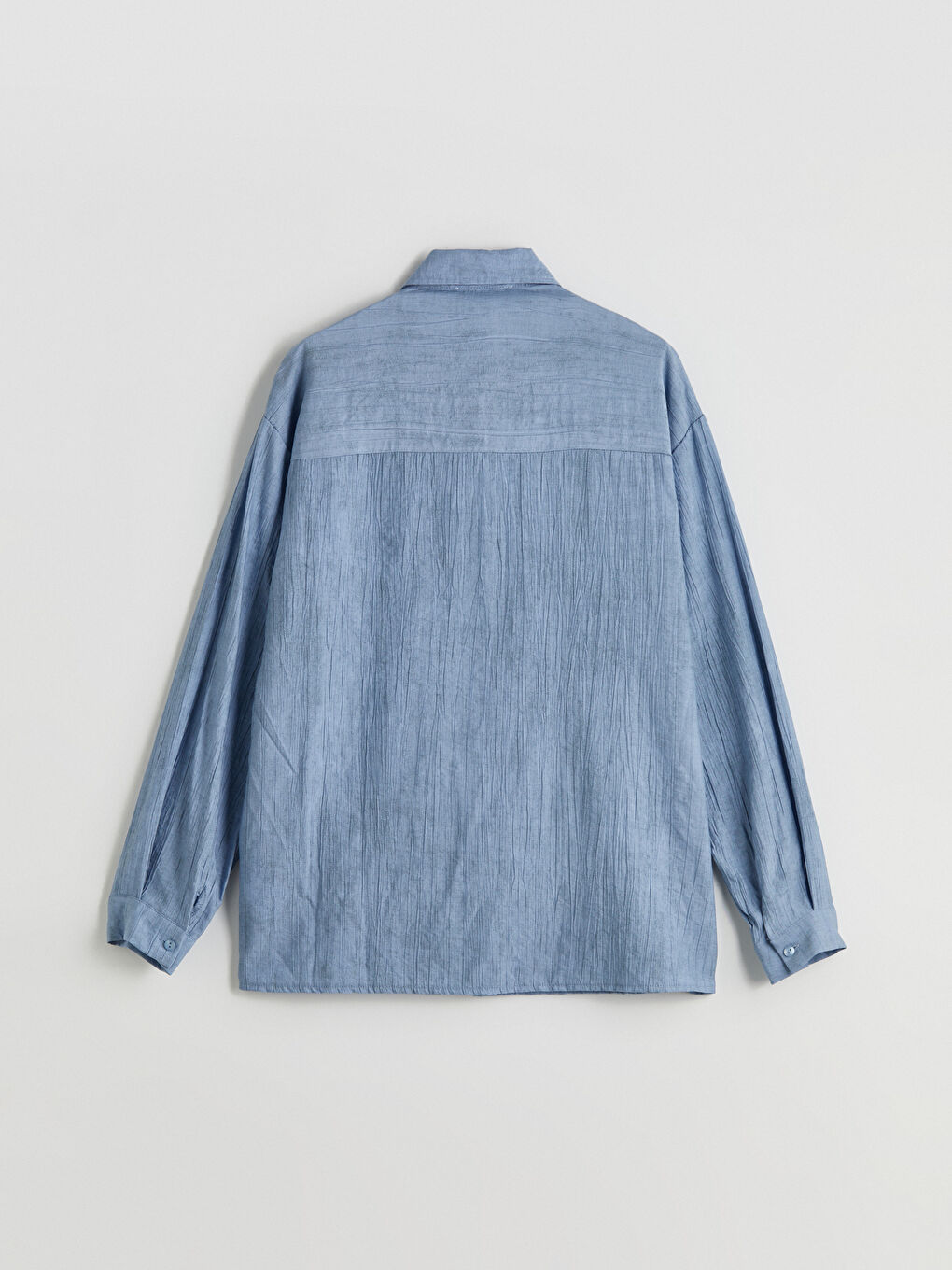 LCW Modest Textured Women's Shirt Tunic -S5P773Z8-GKM