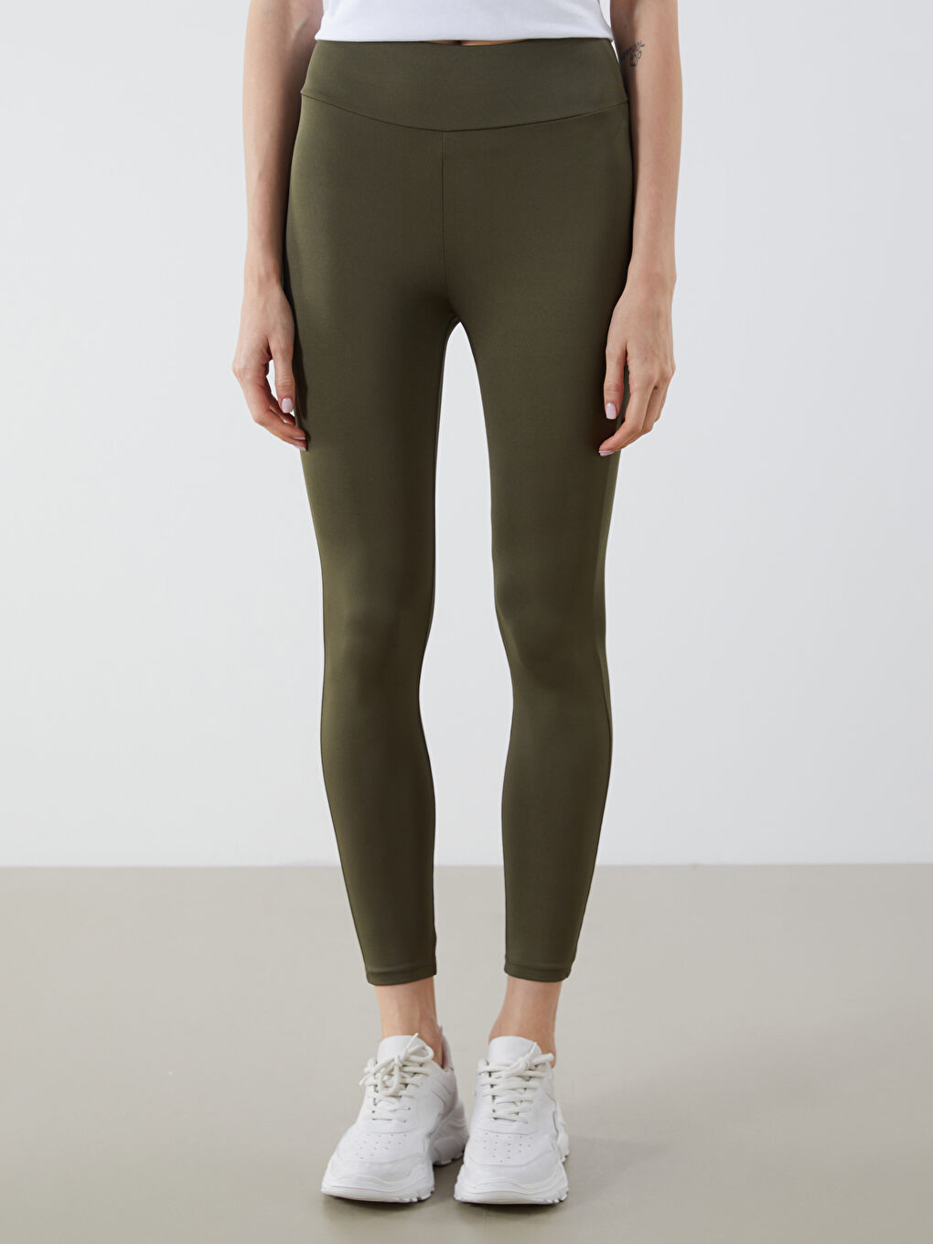 Elasticated Waist Women's Leggings -S5P818Z8-HDA