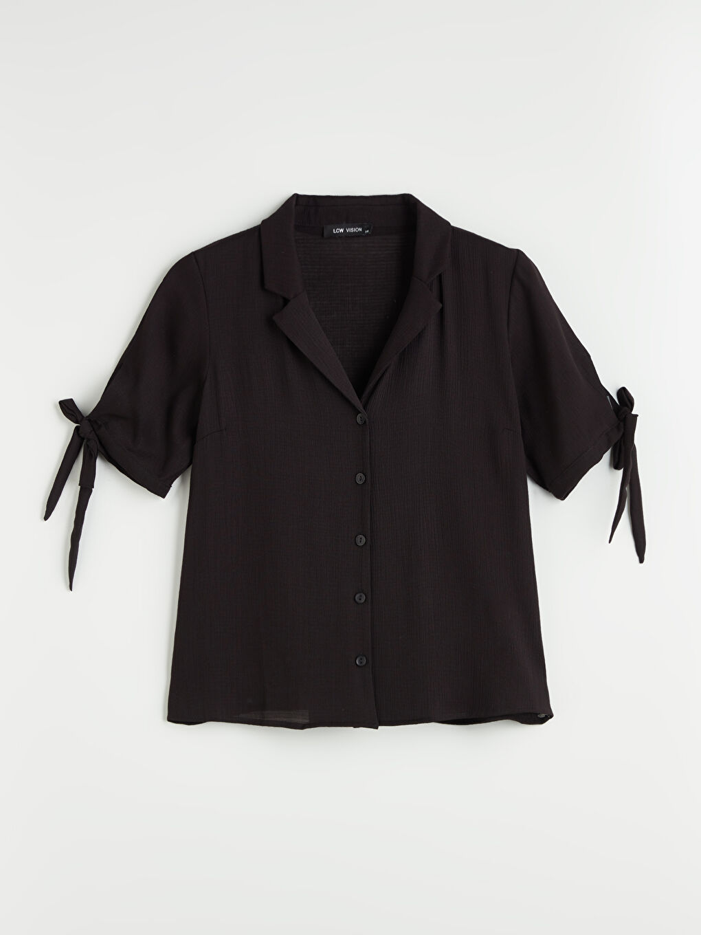 Loose Fit Textured Women's Shirt-4