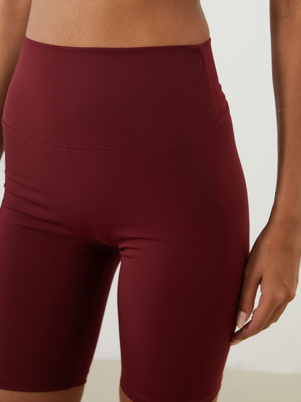 Women's Elastic Waist Sport Leggings -S5P838Z8-CWK