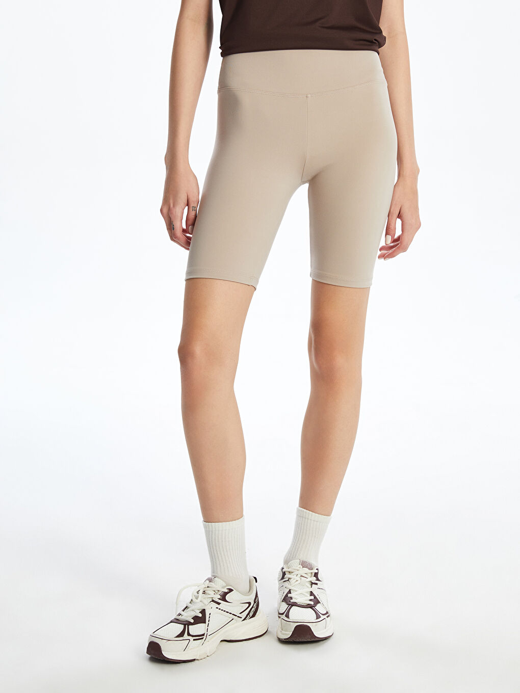Women's Elastic Waist Sport Leggings -S5P838Z8-CR8