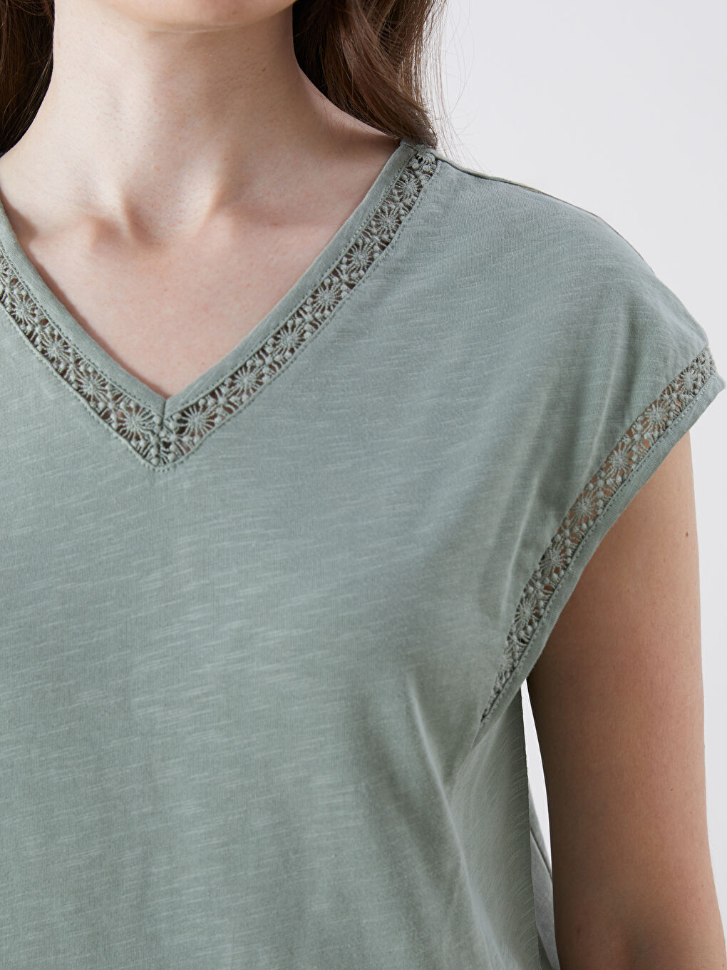Woman GREEN Blouse -S5P850Z8-GJM