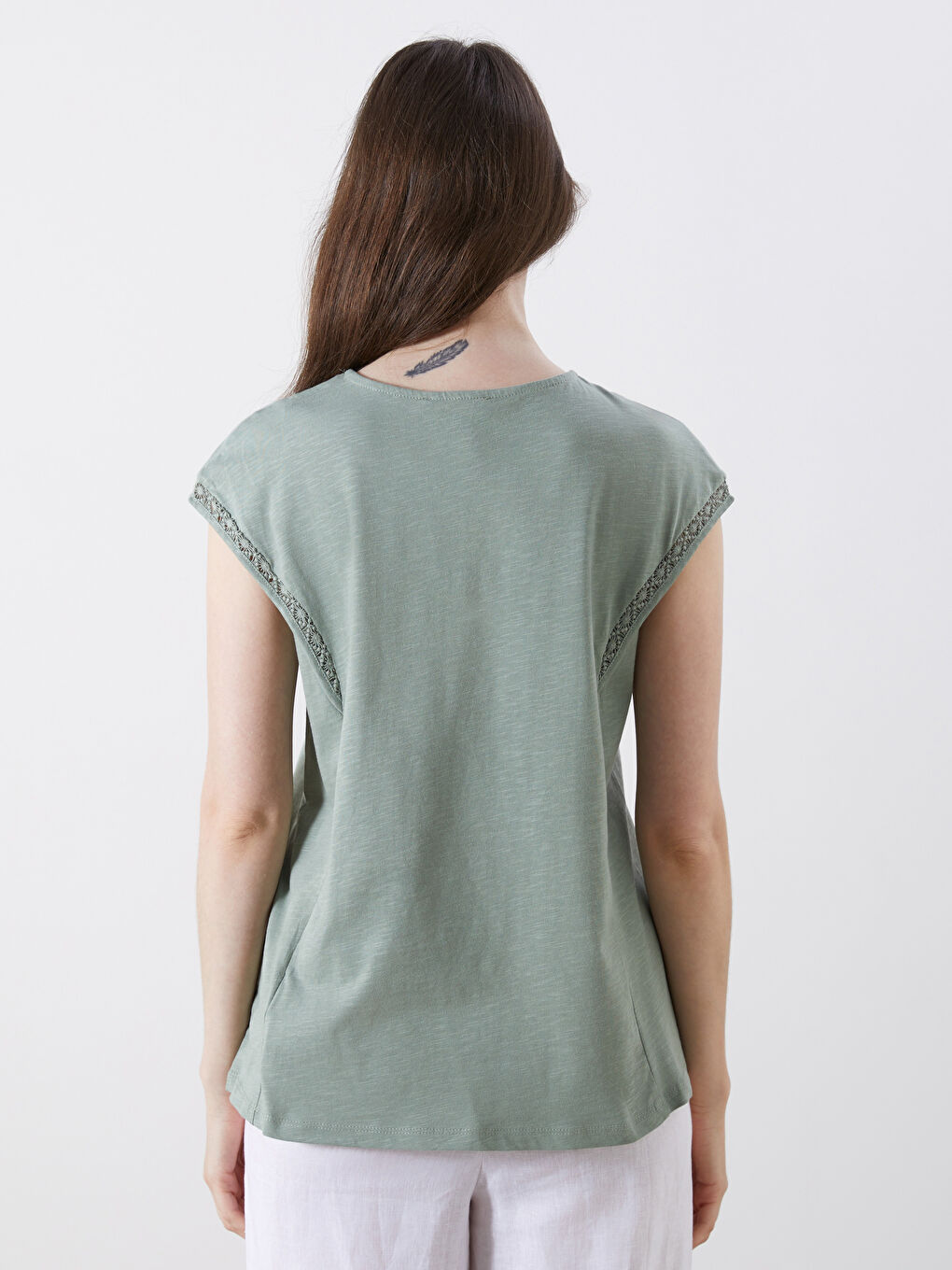 Woman GREEN Blouse -S5P850Z8-GJM