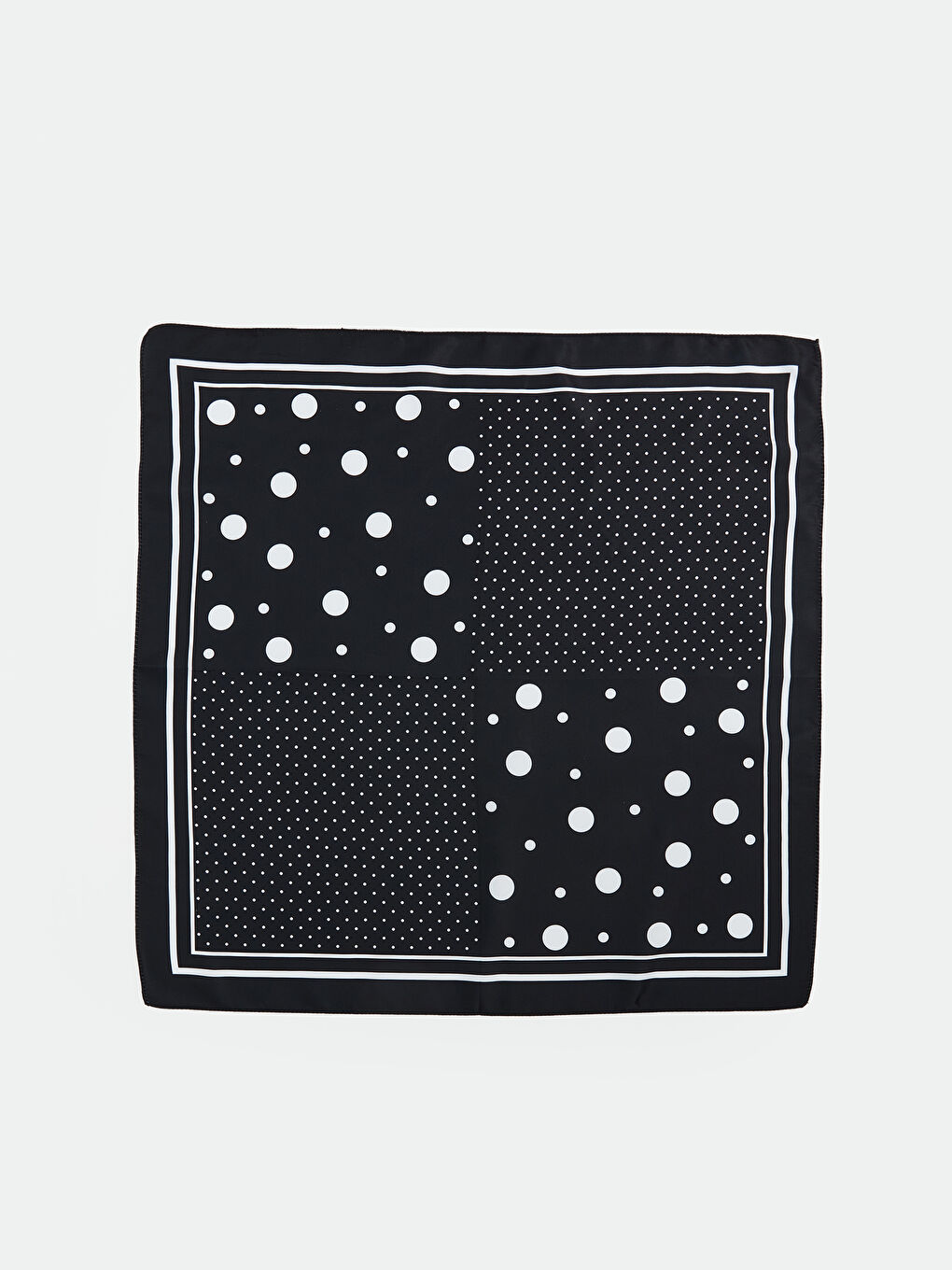 Woman BLACK Small Scarf -S5P858Z8-LQJ