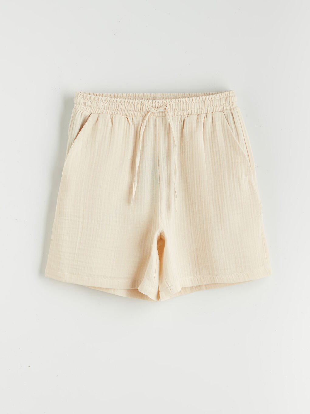 Woman BEIGE Shorts -S5P866Z8-Z4R
