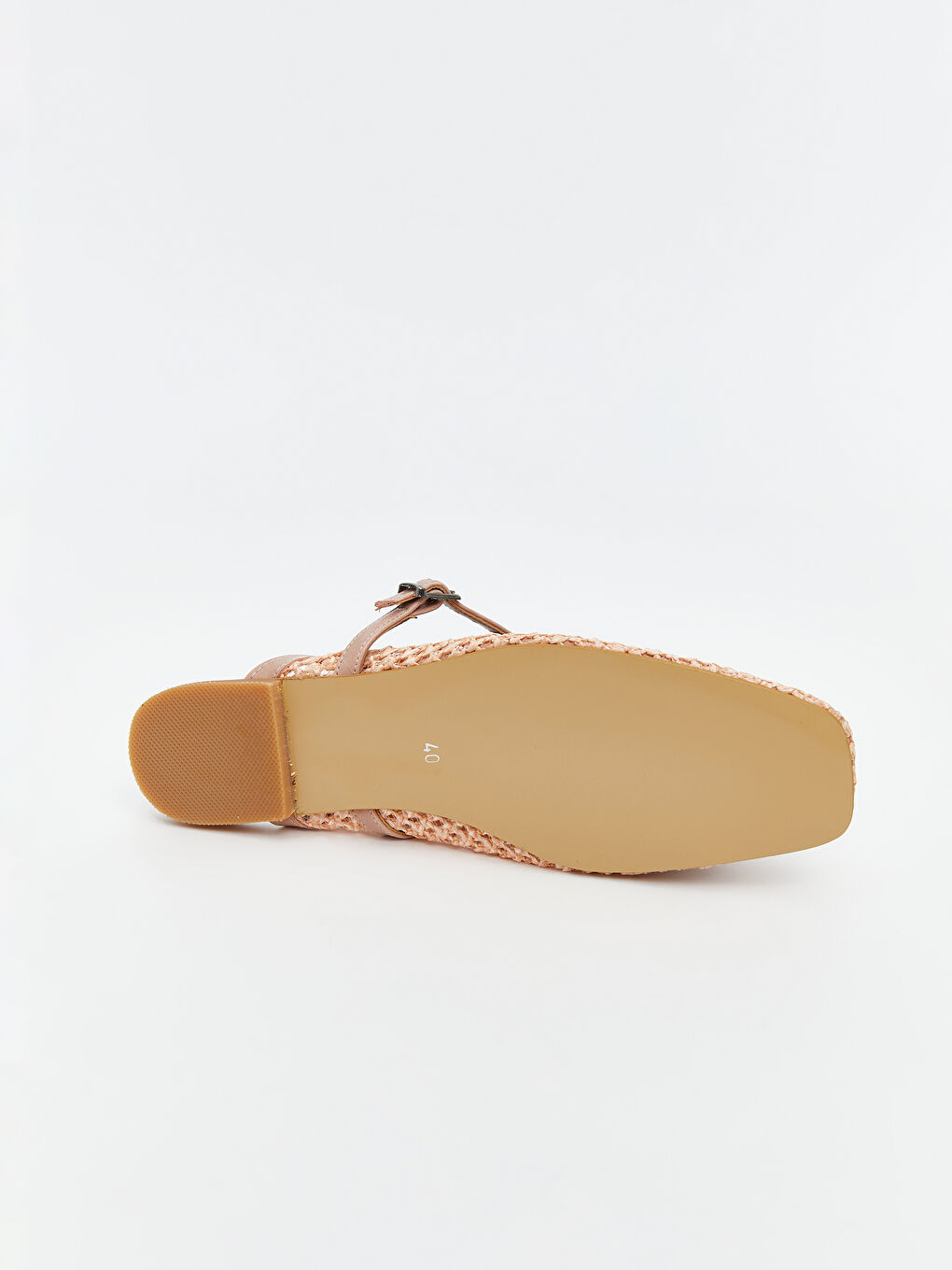 Pembe Deri Görünümlü Kadın Babet-3