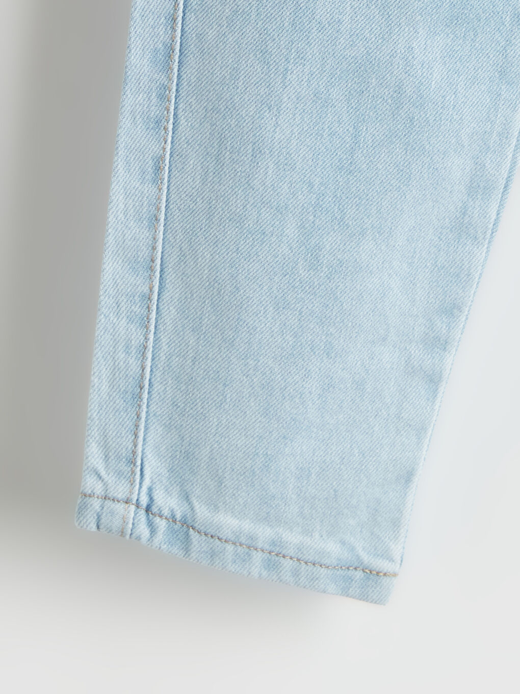 LCW Kids Indigo Beli Lastikli Basic Erkek Çocuk Jean Pantolon - 1