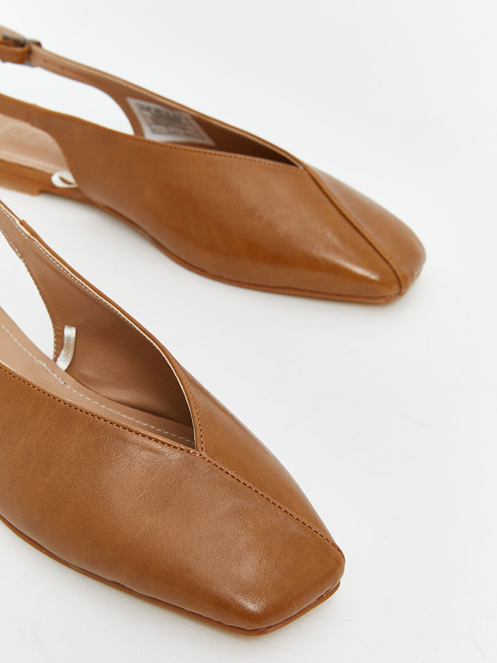 Bej Kare Burun Kadın Babet-2