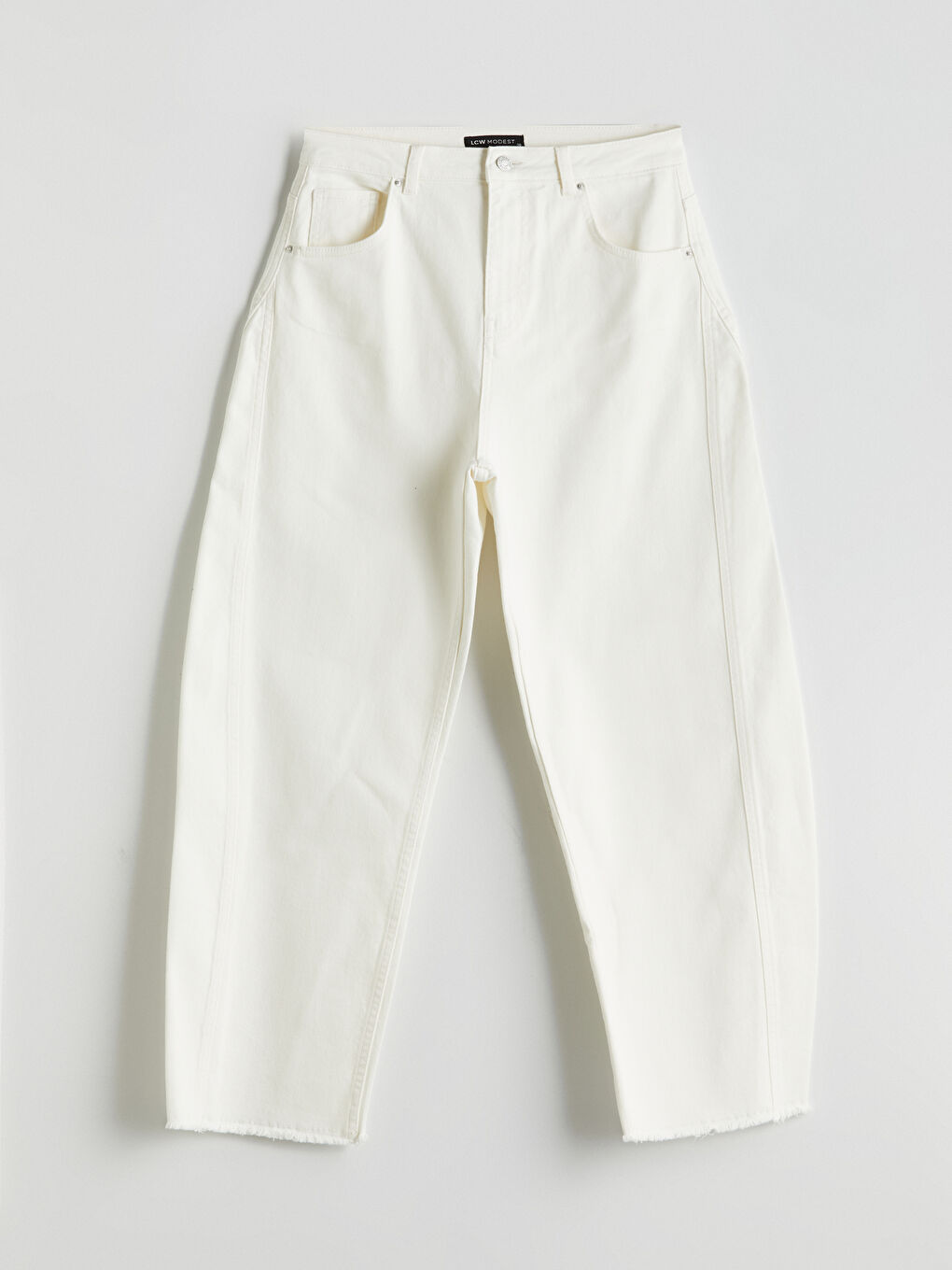 LCW Modest Baggy Fit Kadın Jean Pantolon -S5P890Z8-844