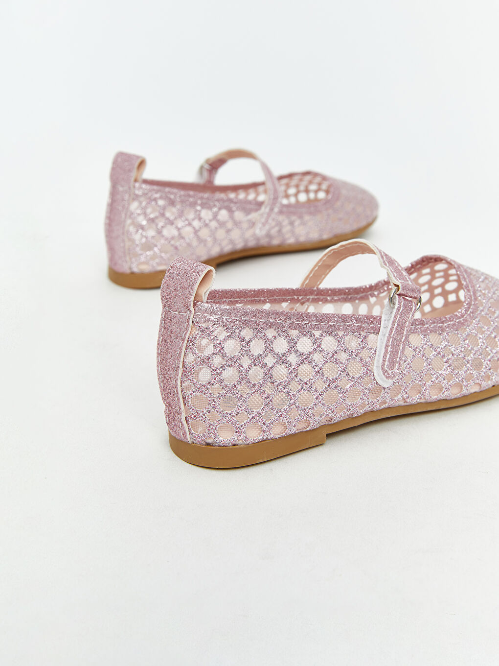 Pembe Cırt Cırtlı Kız Çocuk Babet-4