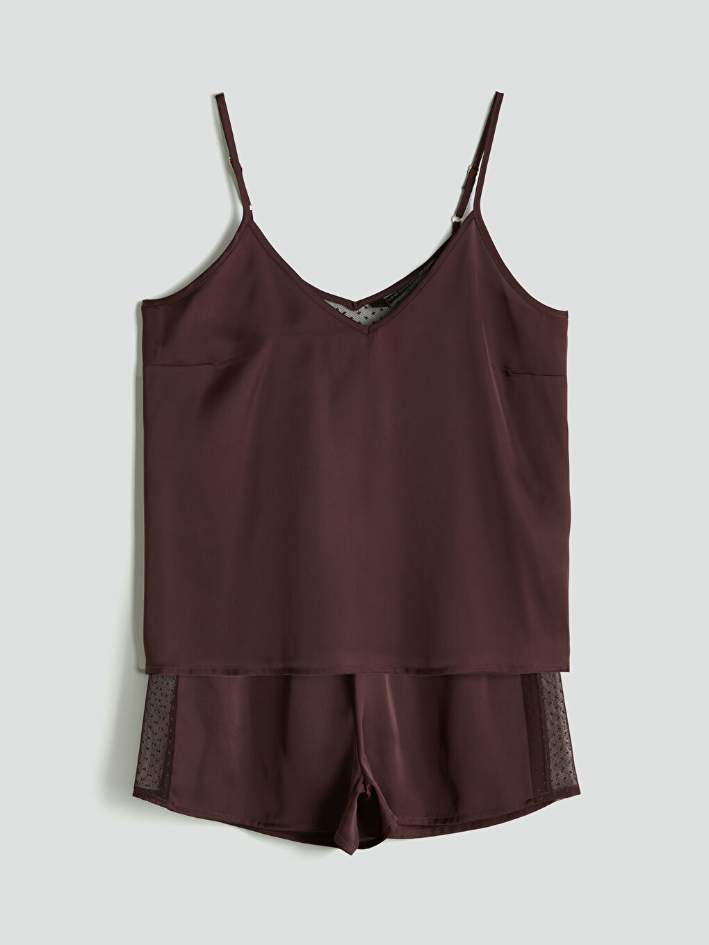 Woman BROWN Shortie Pyjama Set -S5P936Z8-JR3