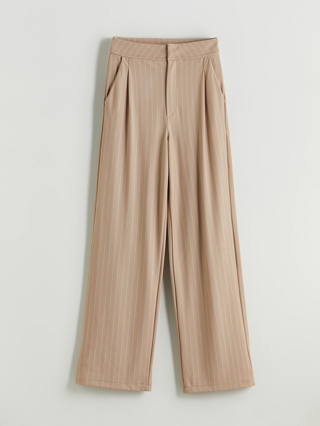 Woman BEIGE Trousers -S5P941Z8-ELZ