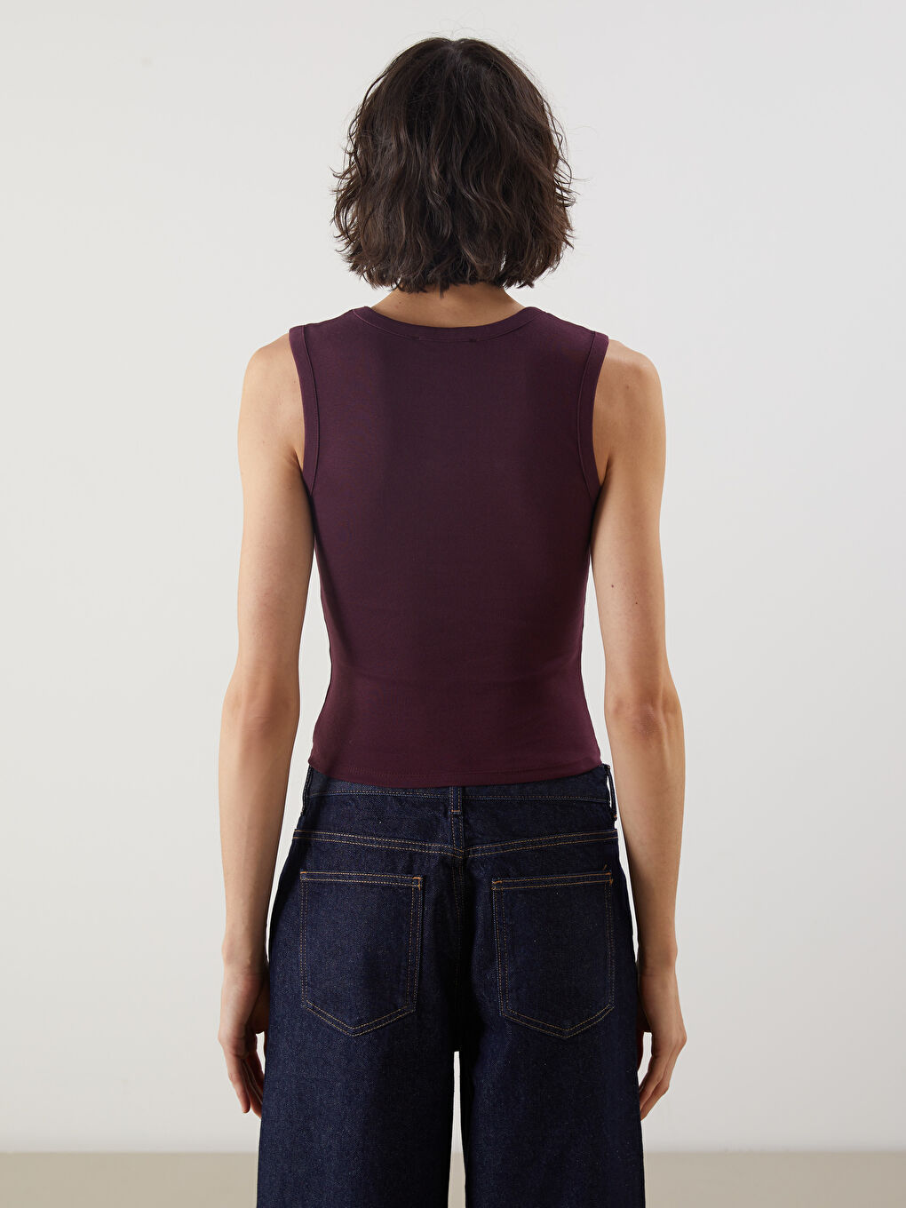 Mürdüm V Yaka Kadın Atlet-3