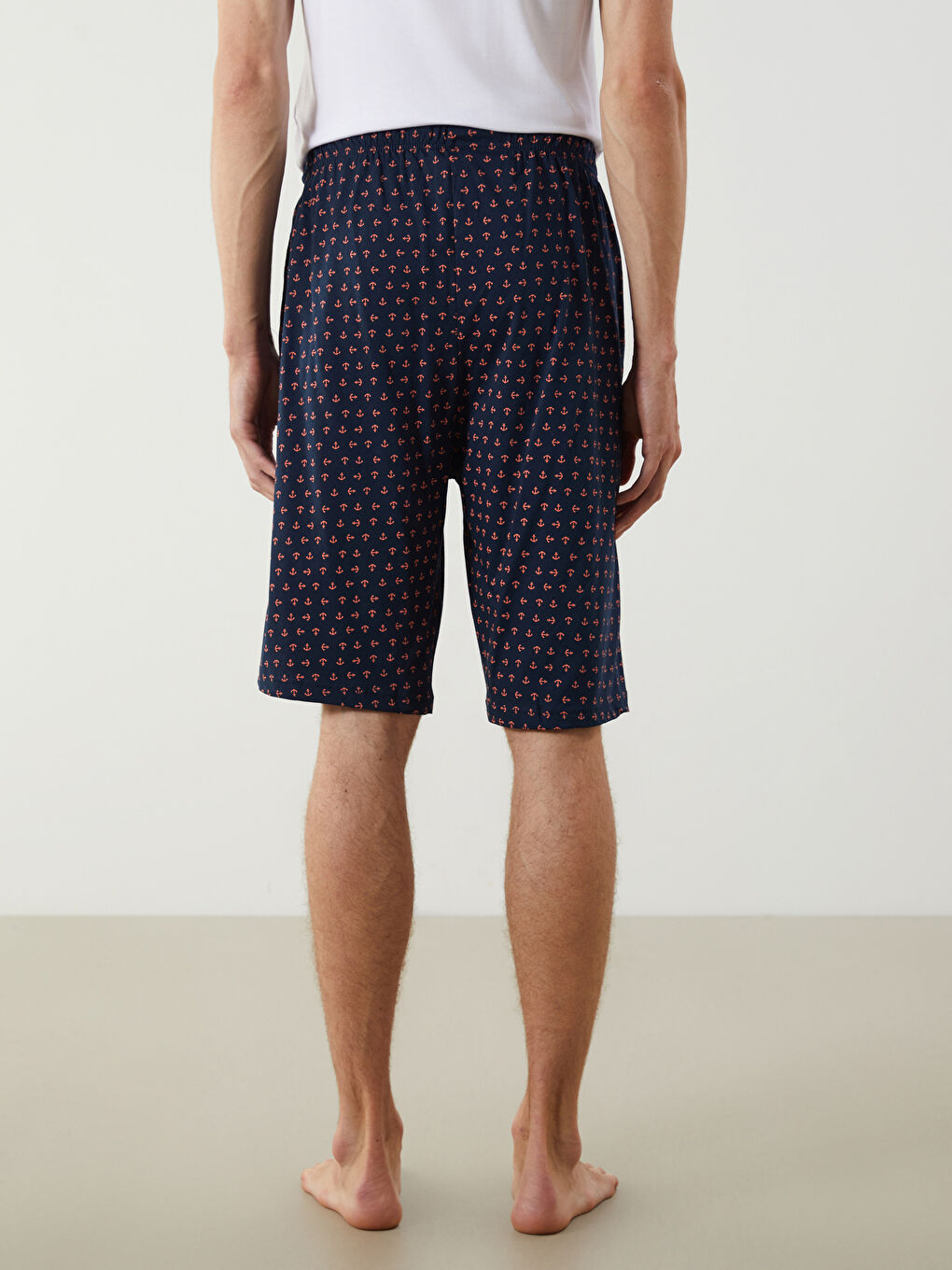 Standard Fit Men's Pyjama Bottom Shorts -S5P980Z8-LSJ