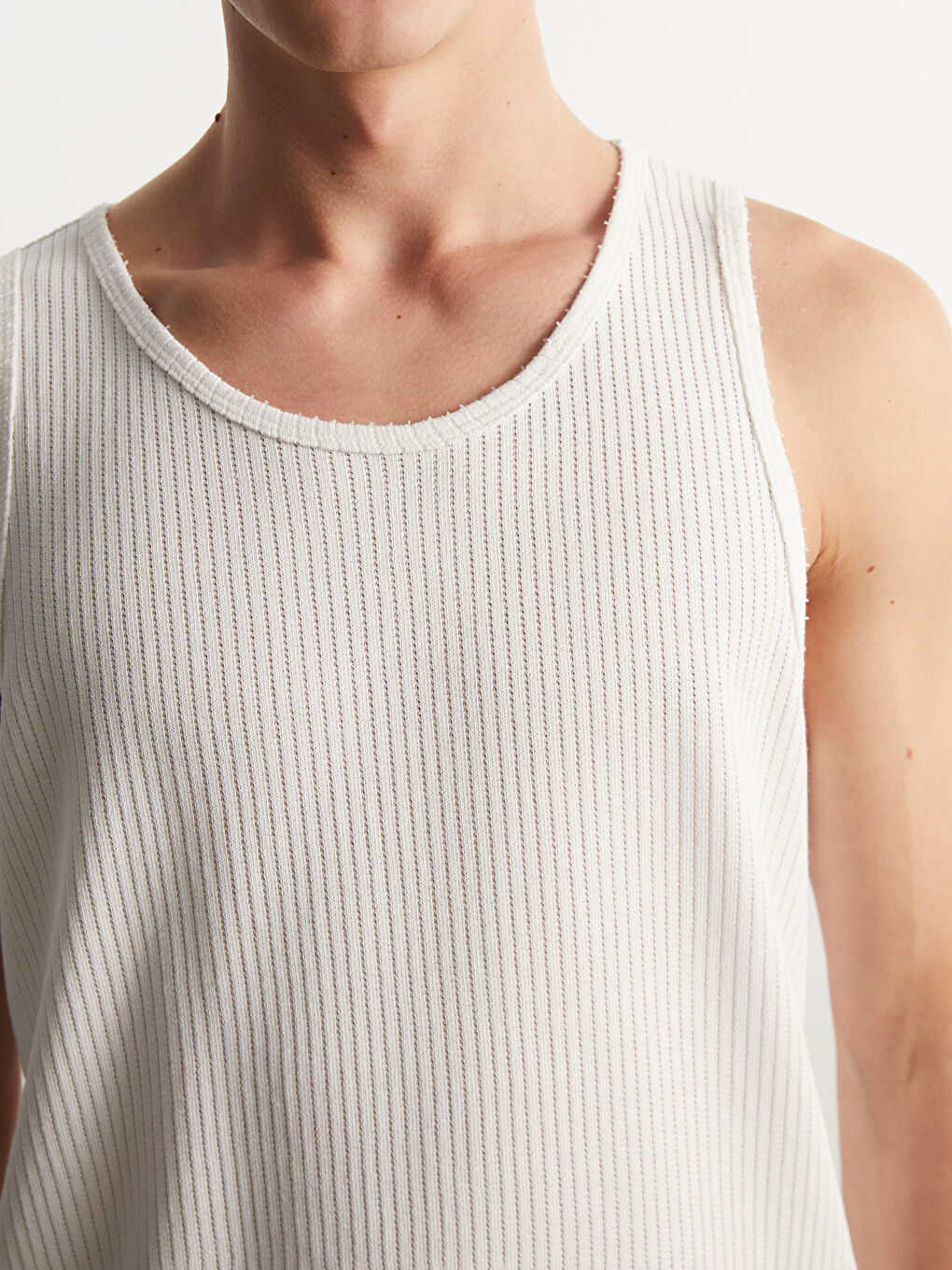 XSIDE Crew Neck Men's Sleeveless T-Shirt -S5P984Z8-J1F