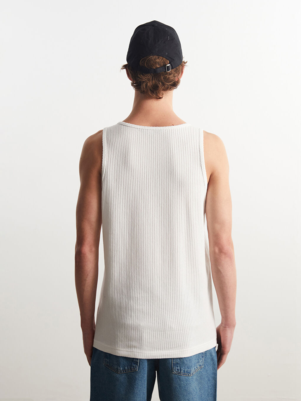 XSIDE Crew Neck Men's Sleeveless T-Shirt -S5P984Z8-J1F