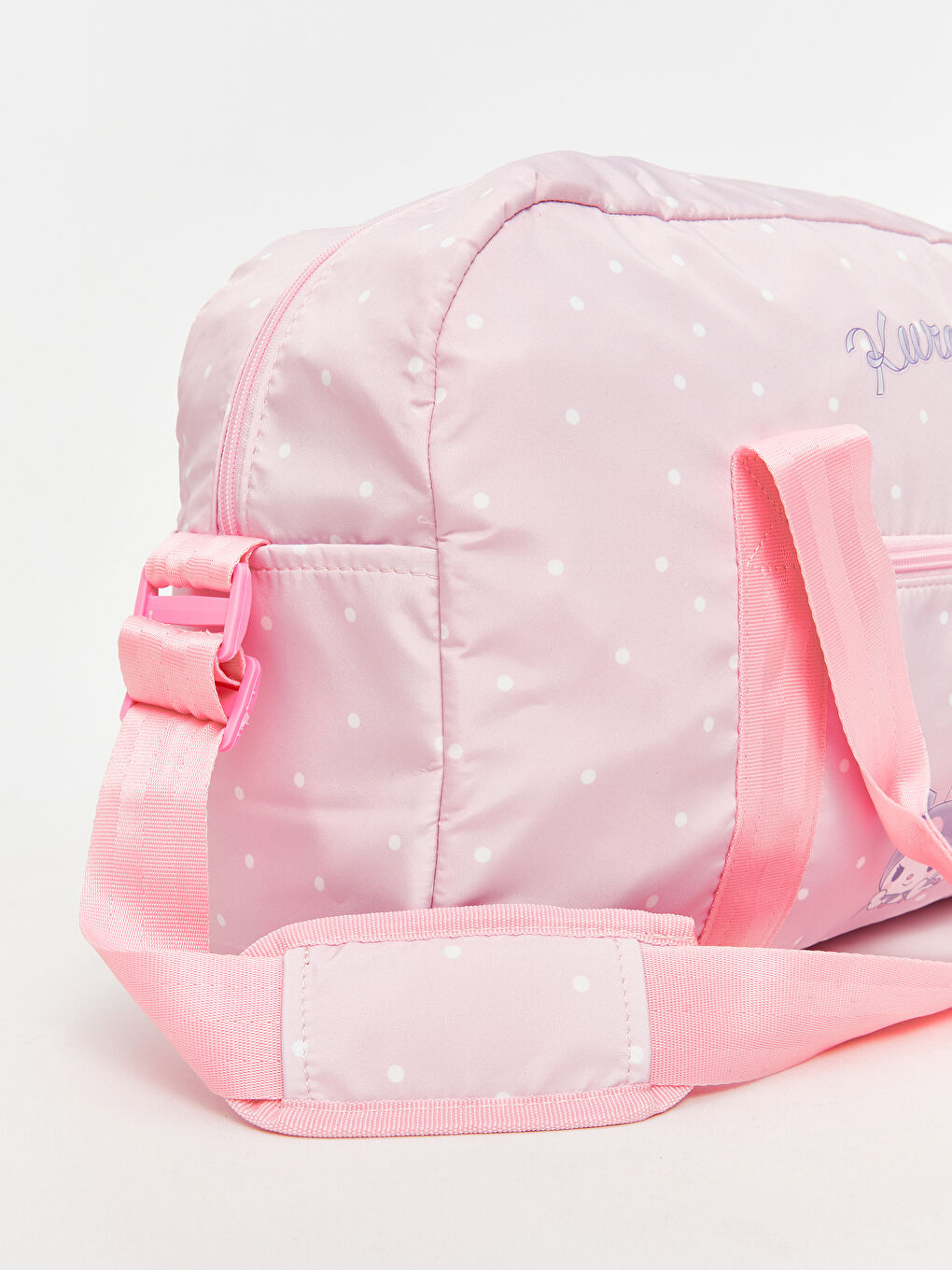 Pembe Kuromi Baskılı Kız Çocuk Spor Çantası-3