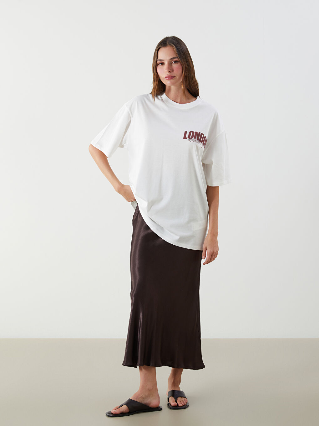 Elasticated Waist Slim Fit Skirt -S5PA15Z8-CT9