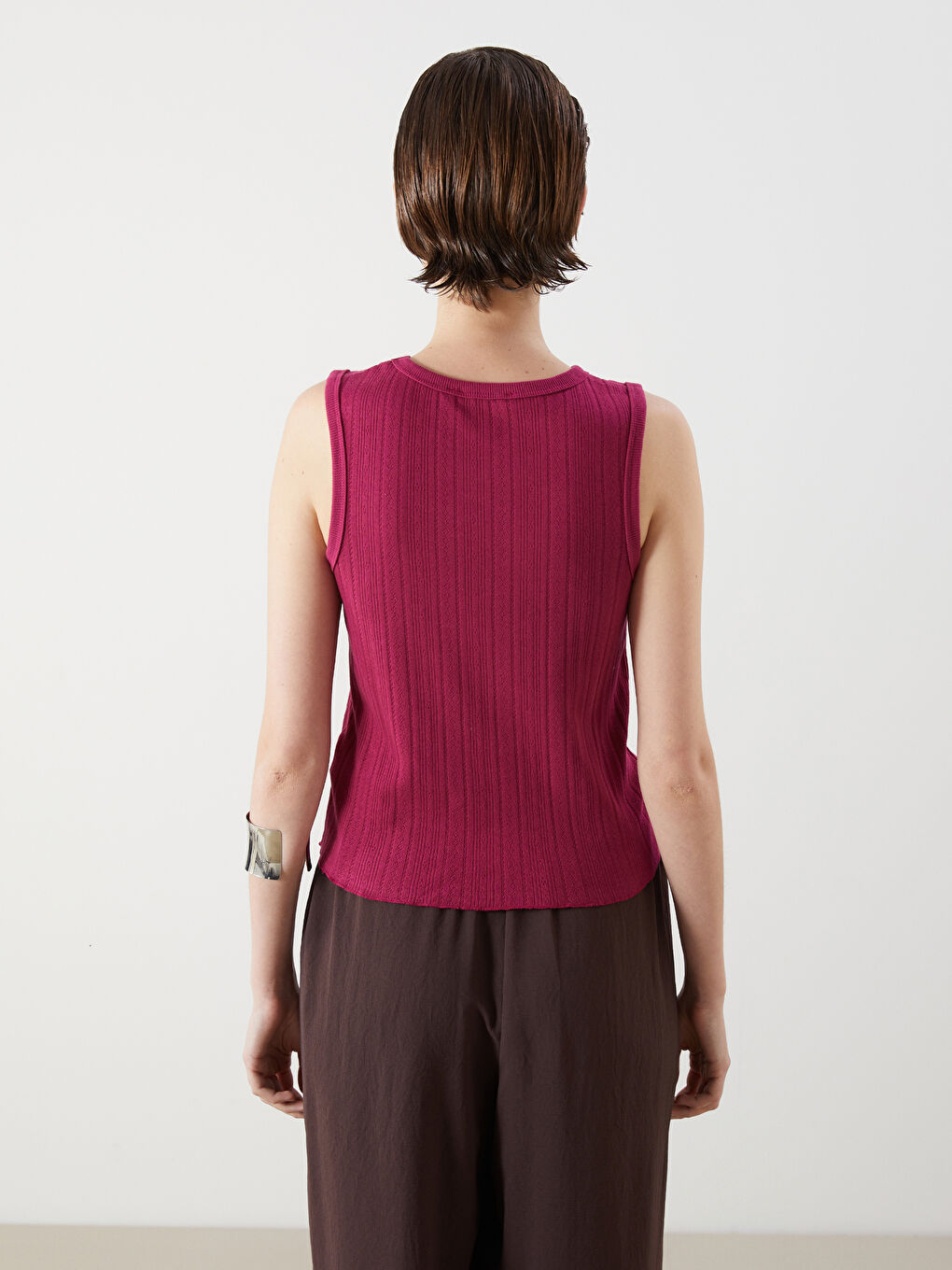 LCW Vision Woman BORDEAUX Tank Top -S5PA48Z8-H8A