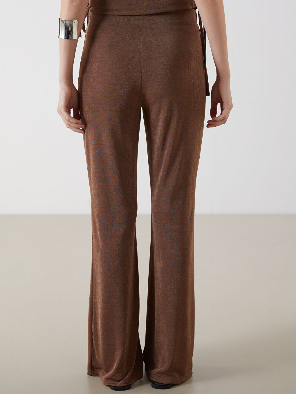 بنطلون نساء بخصر مطاطي-3