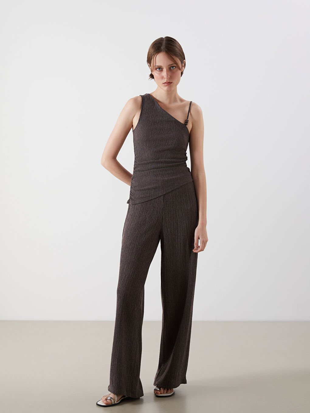 LCW Vision Elasticated Waist Women's Trousers -S5PA52Z8-R39