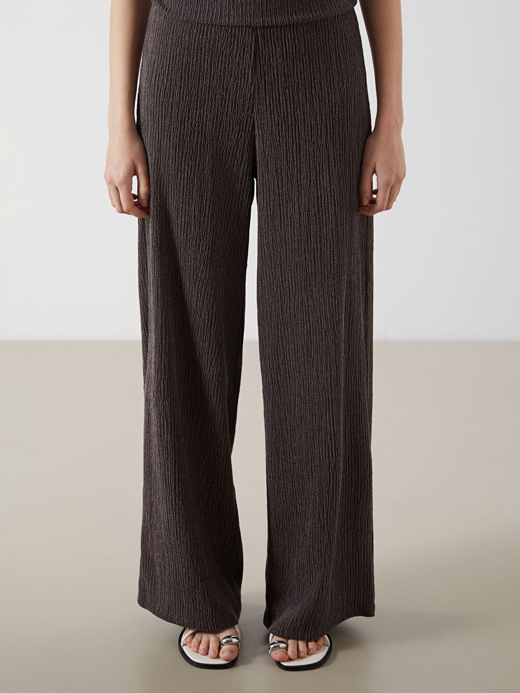 LCW Vision Elasticated Waist Women's Trousers -S5PA52Z8-R39