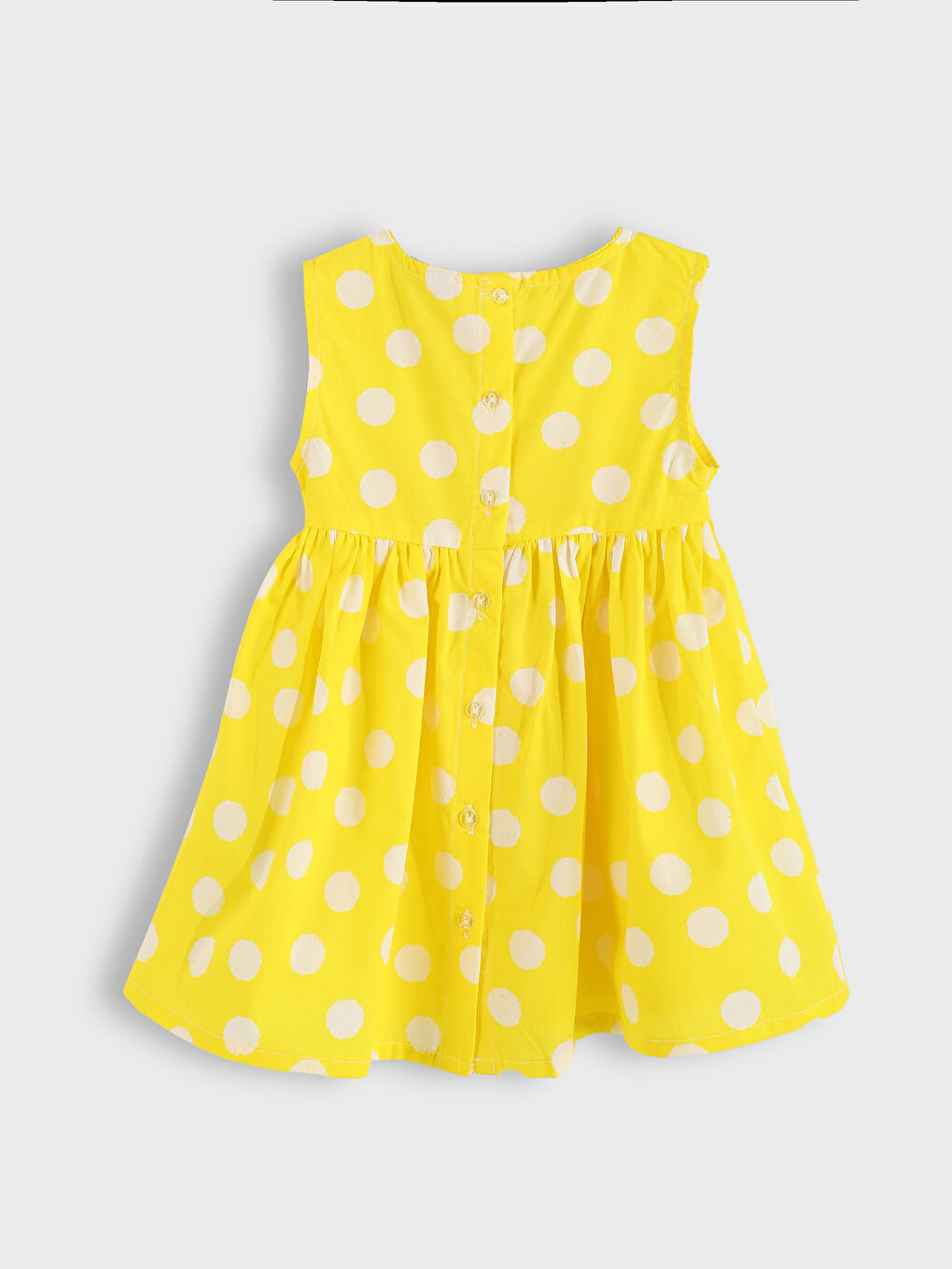 Crew Neck Girls' Dress-1