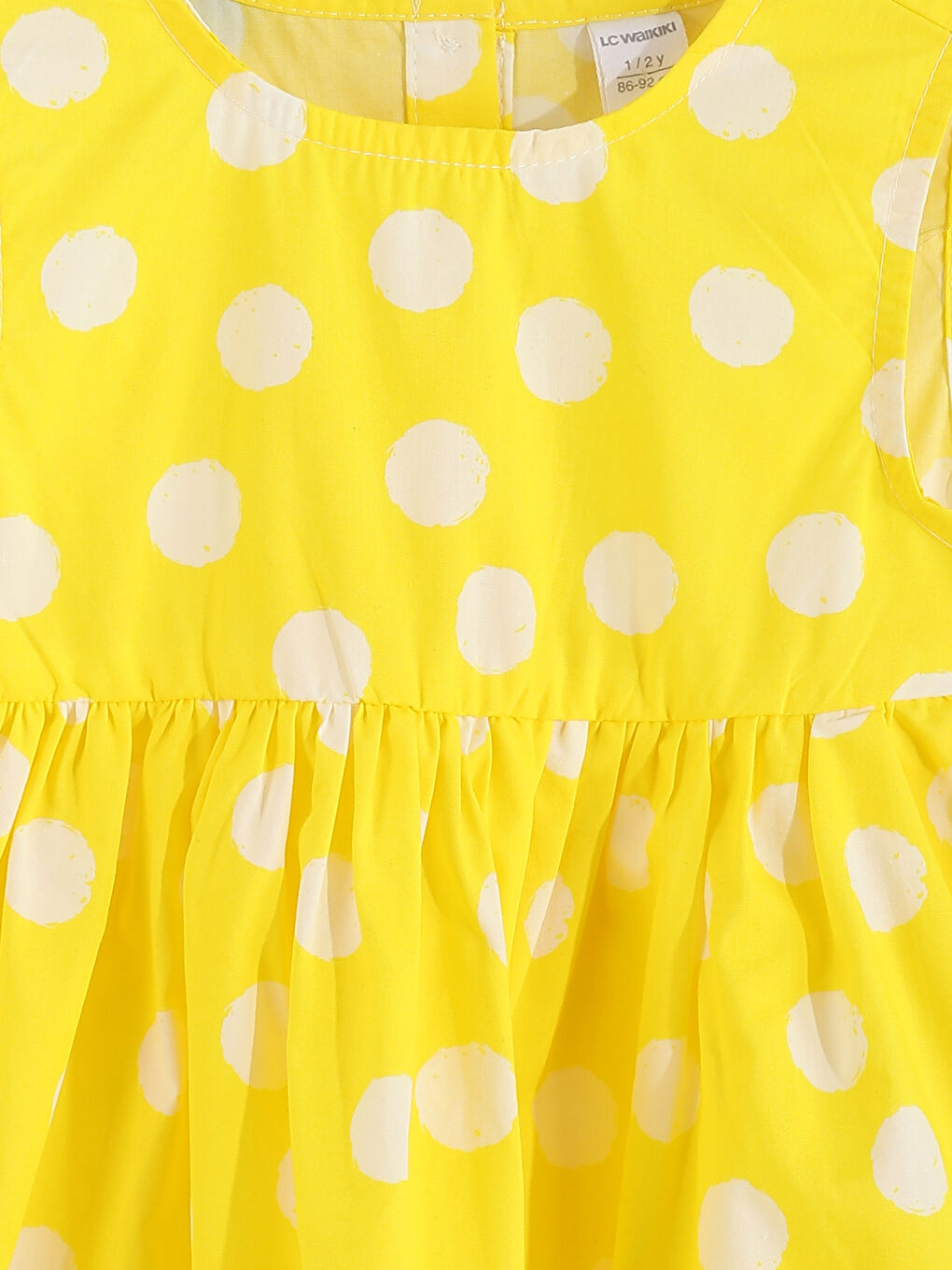 Crew Neck Girls' Dress-3